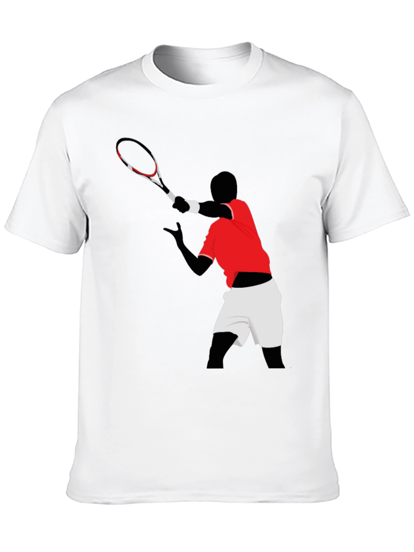 Tennis Player Graphic T-Shirt