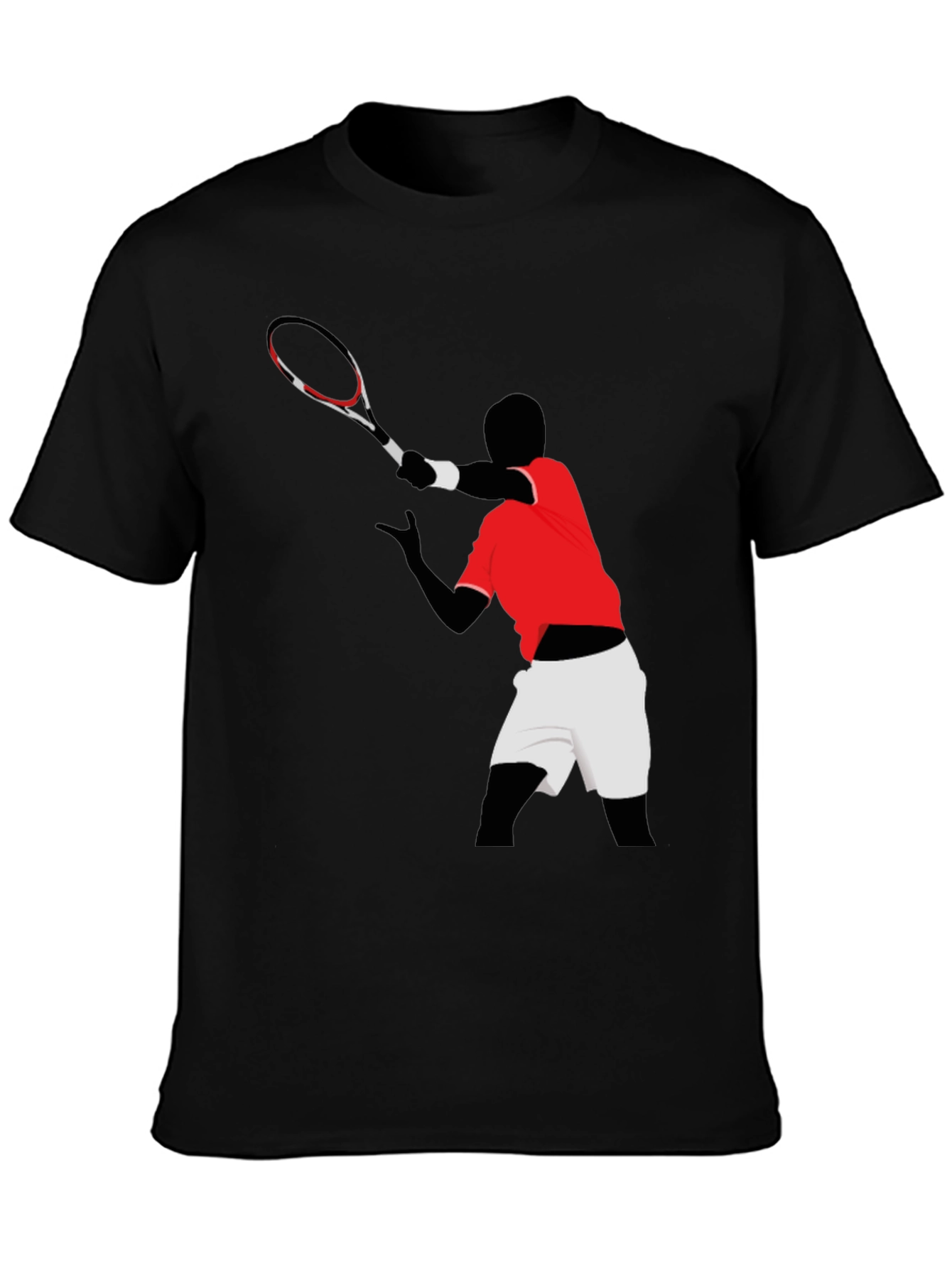 Tennis Player Graphic T-Shirt