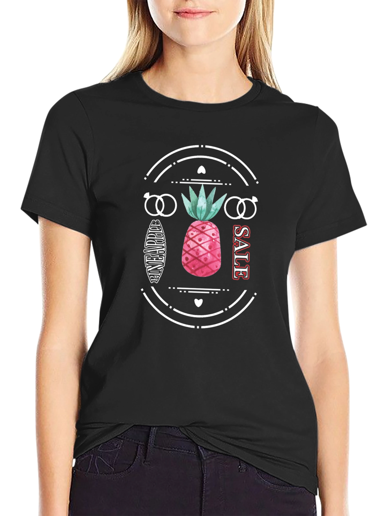 Pineapple Sale T-Shirt - Stylish Summer Tee