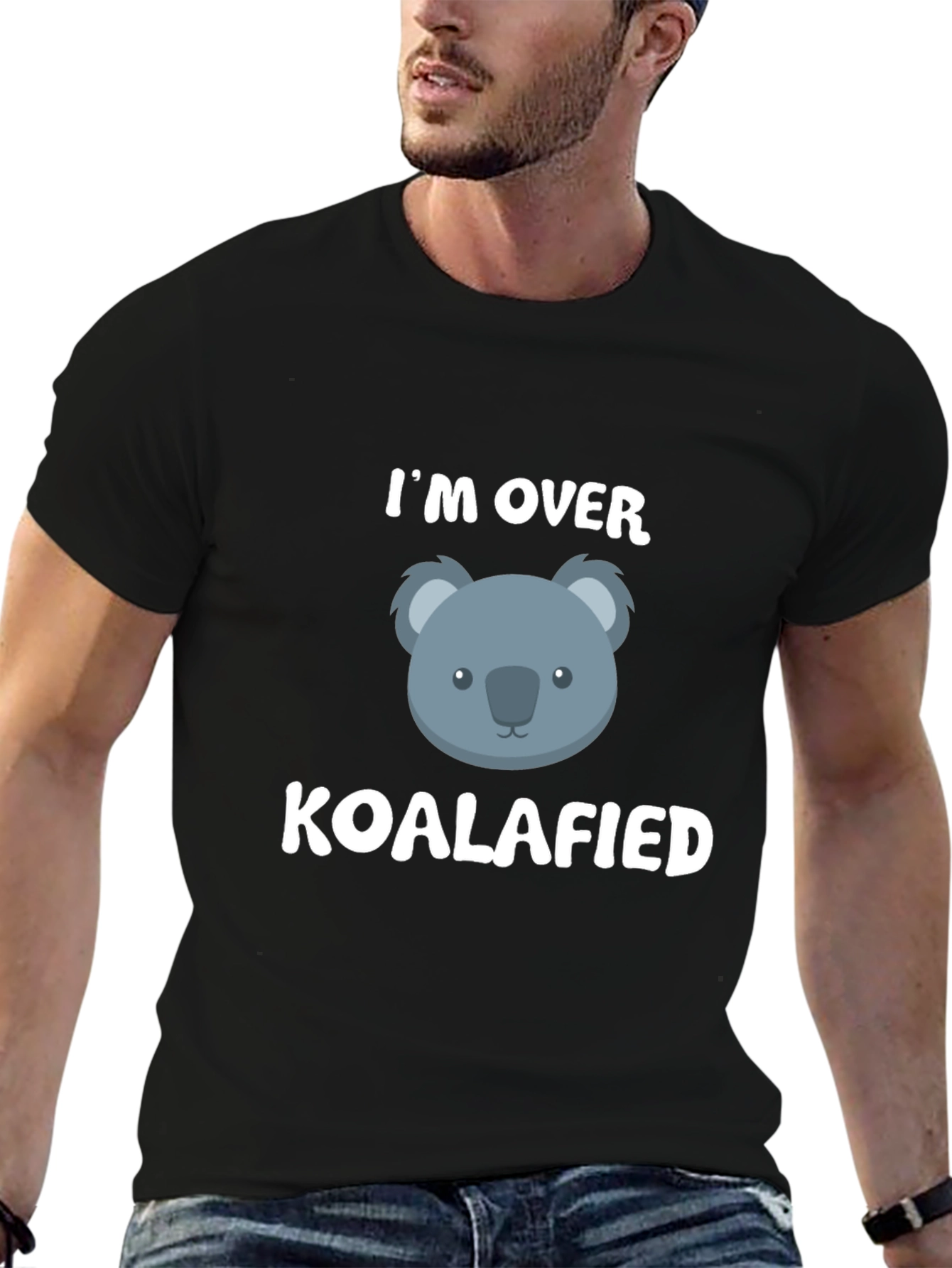 Im Over Koalafied T-Shirt Funny Koala Tee