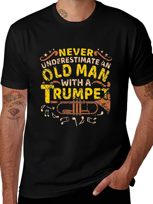Old Man Trumpet T-Shirt