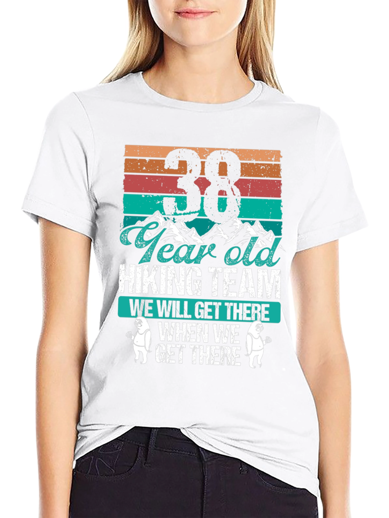 38 Year Old Hiking Team Tee
