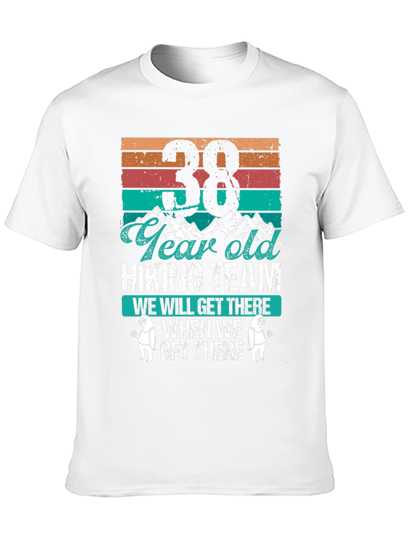 38 Year Old Hiking Team Tee