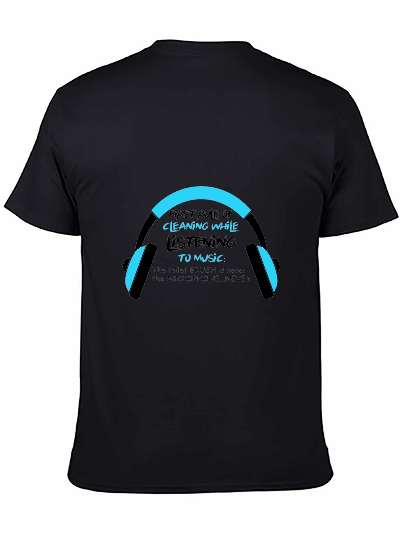Cleaning Music T-Shirt