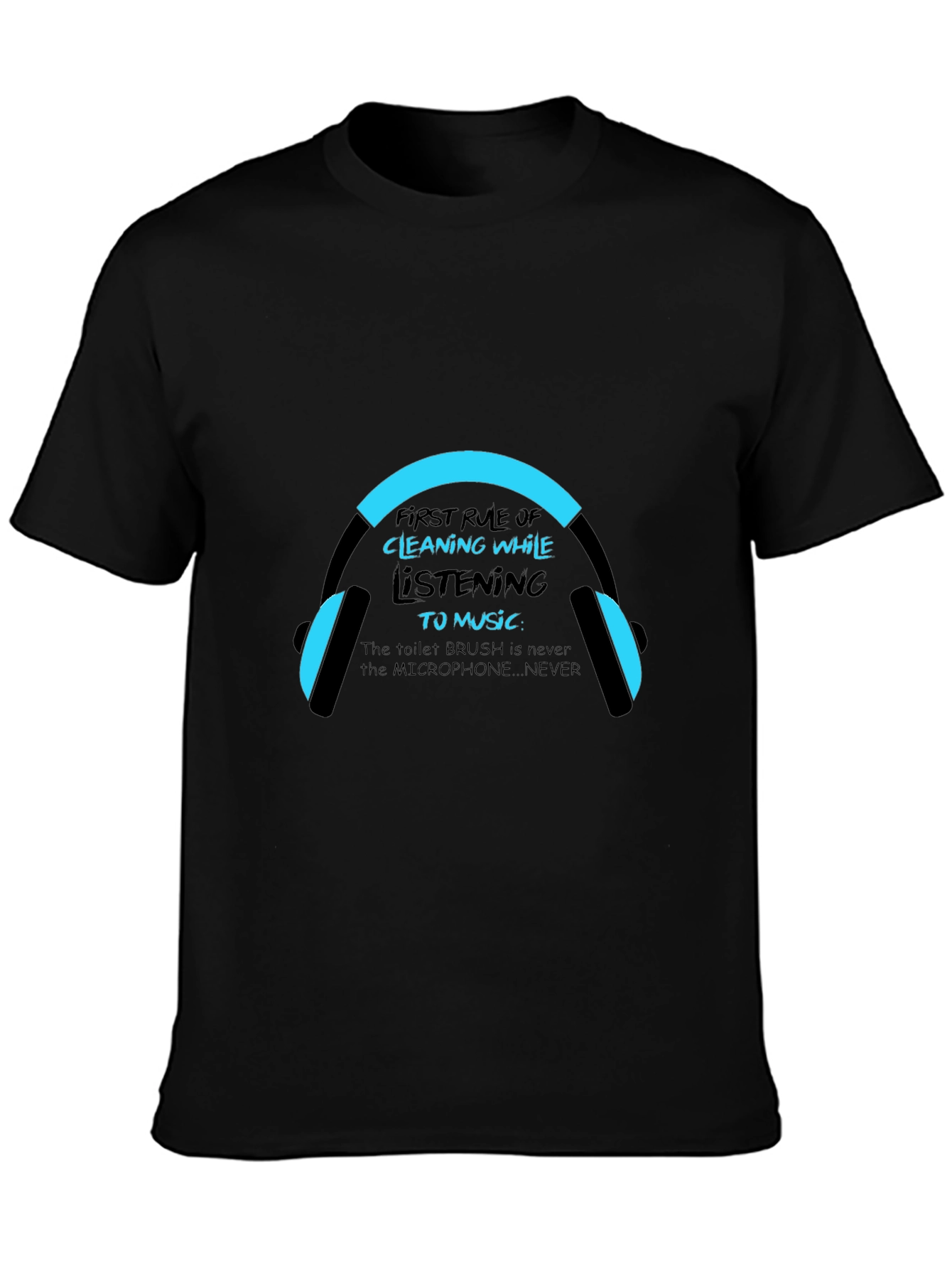 Cleaning Music T-Shirt