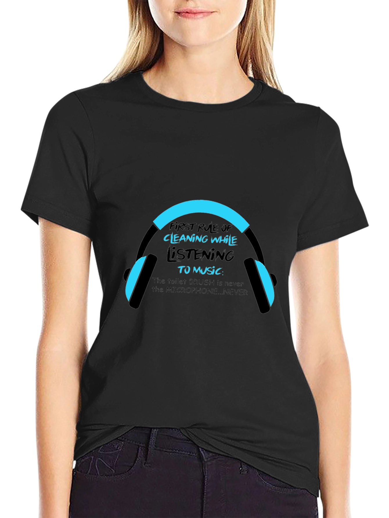 Cleaning Music T-Shirt