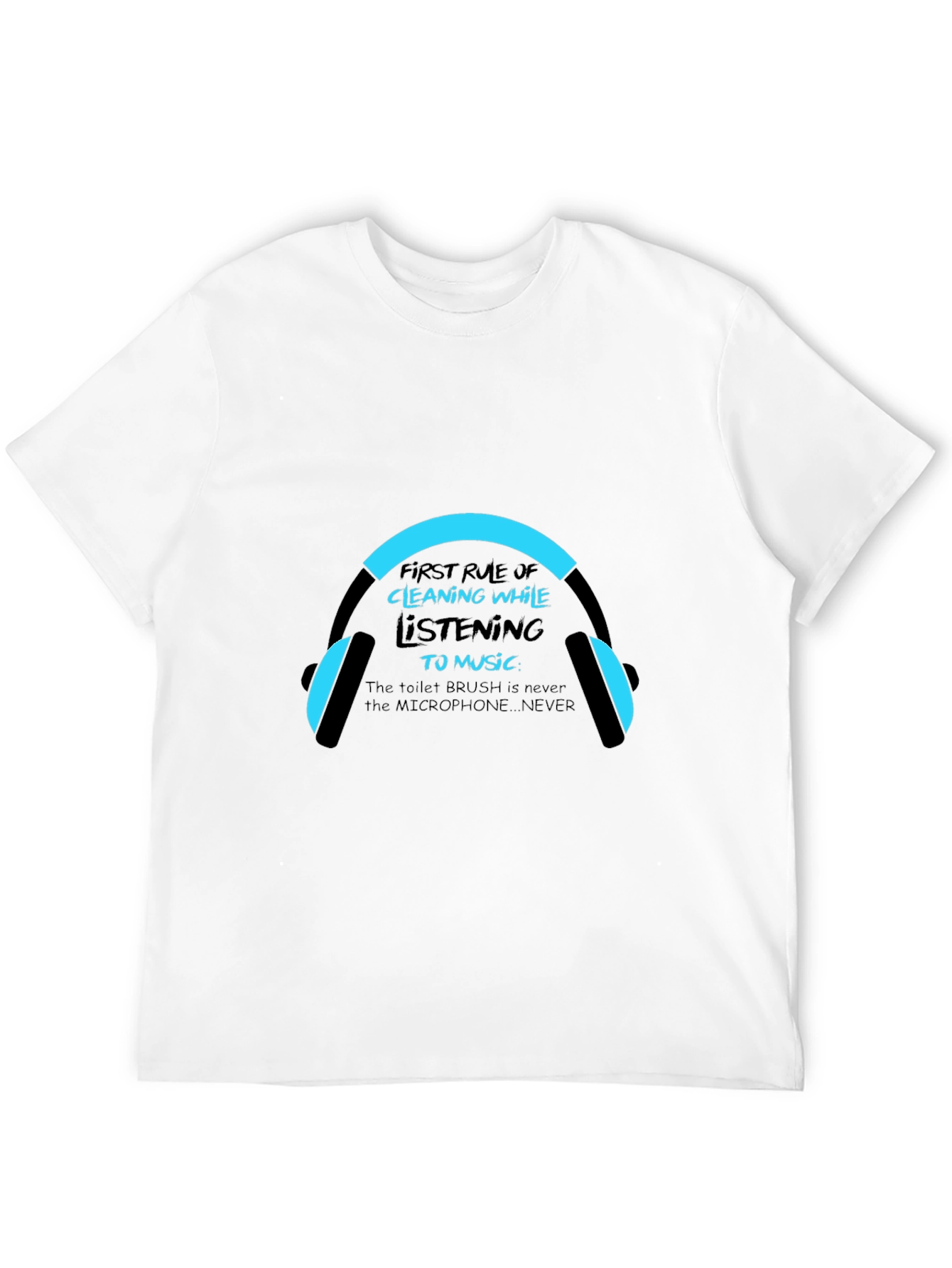 Cleaning Music T-Shirt