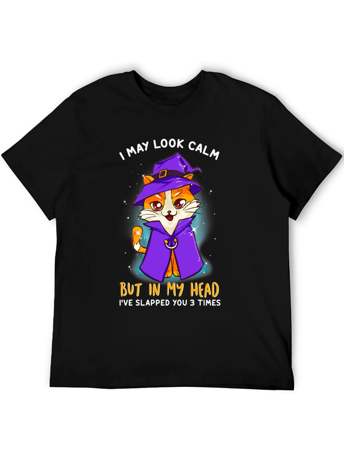Cat Witch T-Shirt - I May Look Calm Tee