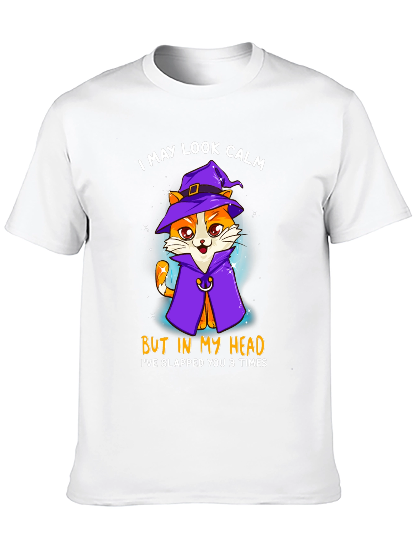 Cat Witch T-Shirt - I May Look Calm Tee