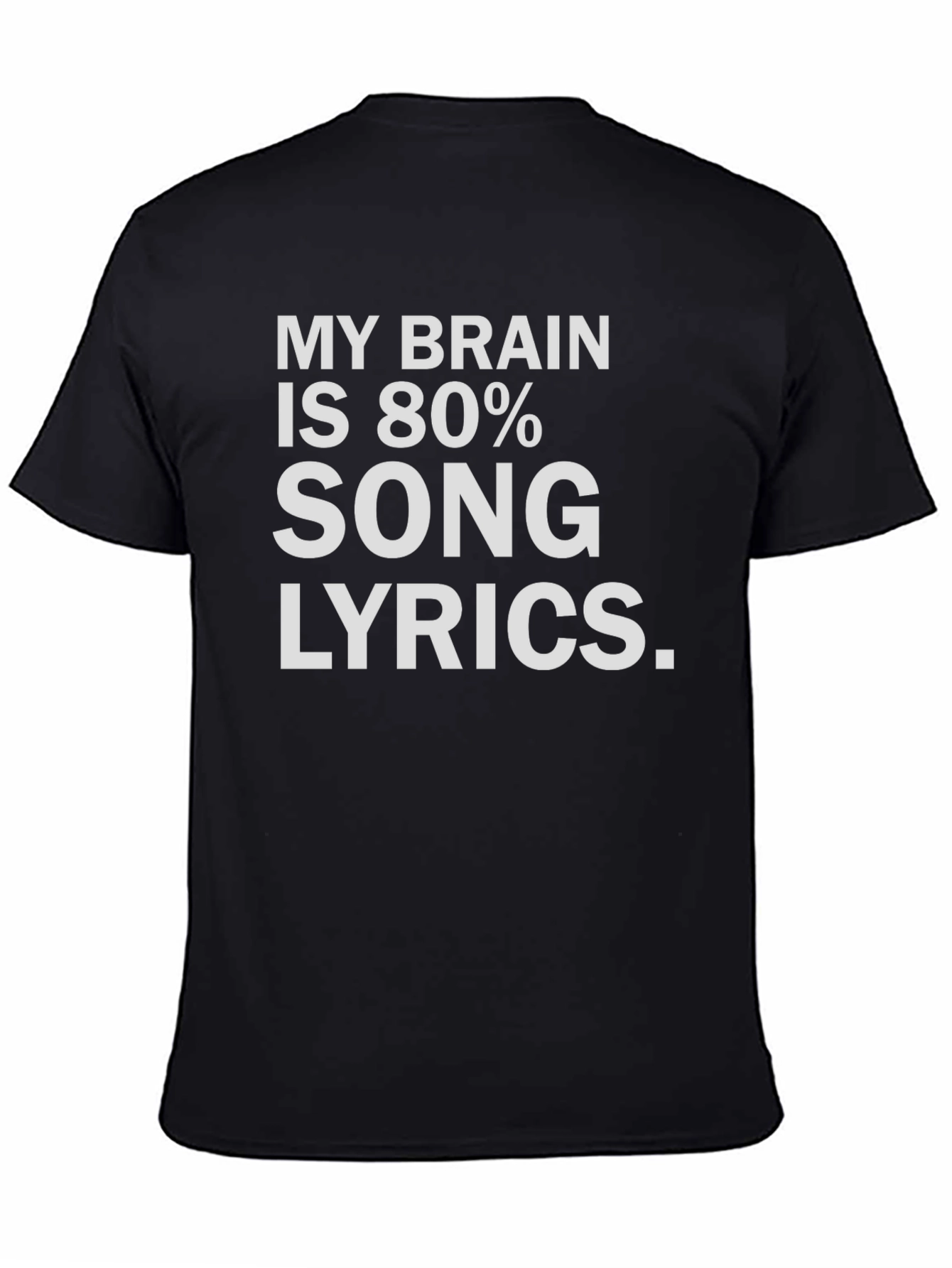 Funny Song Lyrics T-Shirt Music Lover Tee
