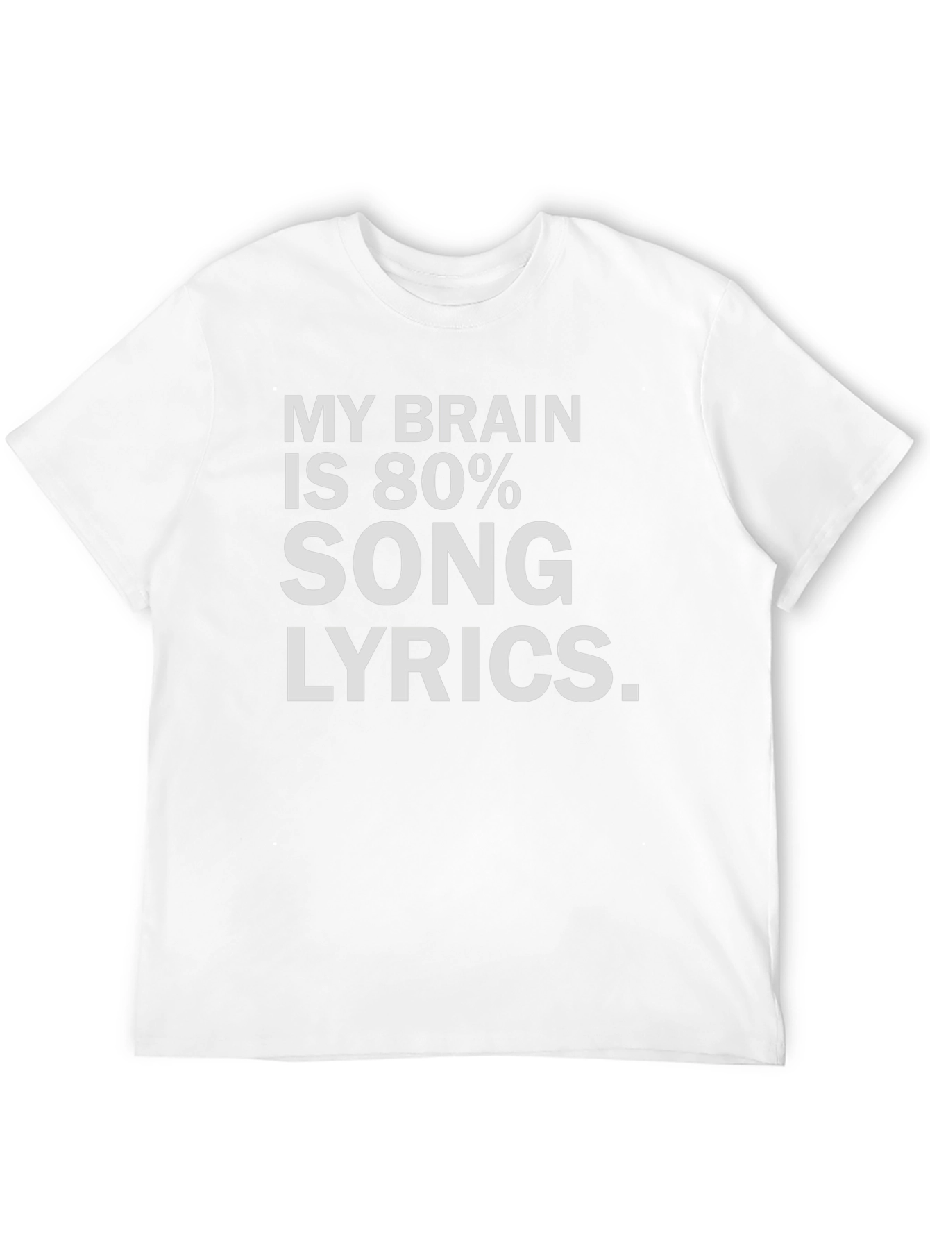 Funny Song Lyrics T-Shirt Music Lover Tee