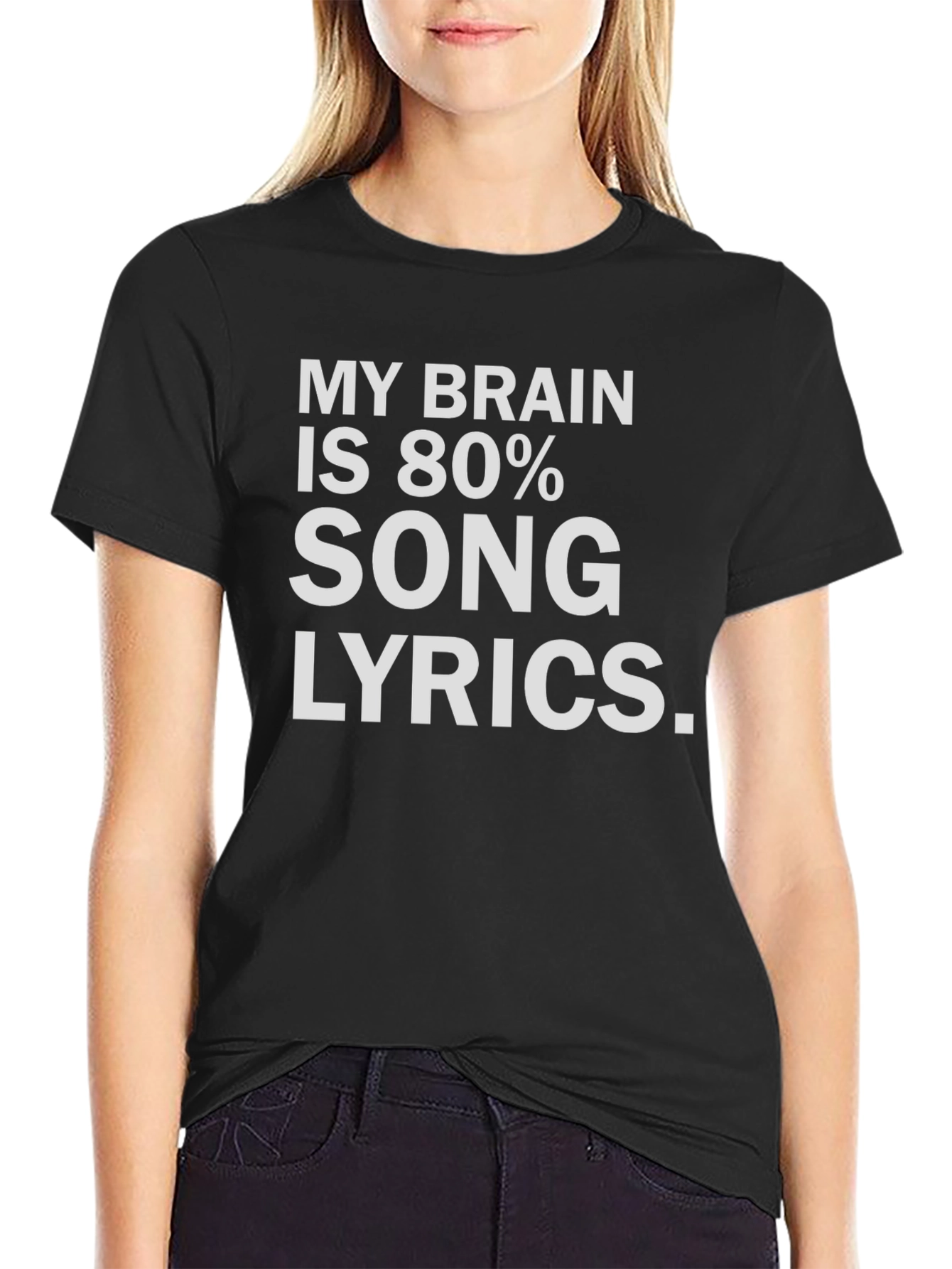 Funny Song Lyrics T-Shirt Music Lover Tee