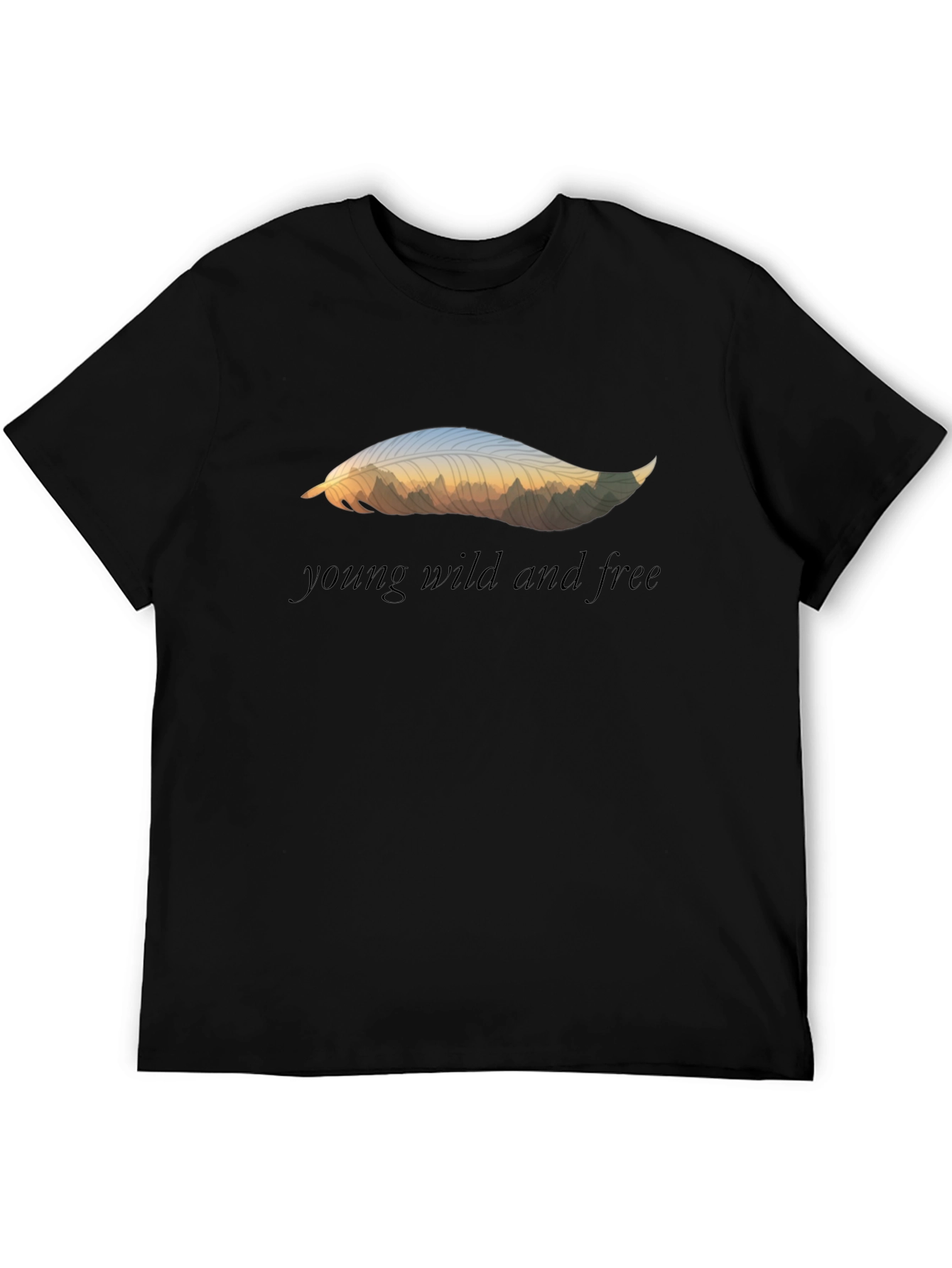 Young Wild and Free Graphic Tee