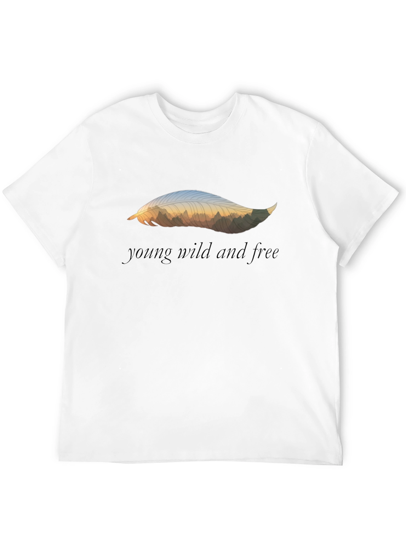 Young Wild and Free Graphic Tee