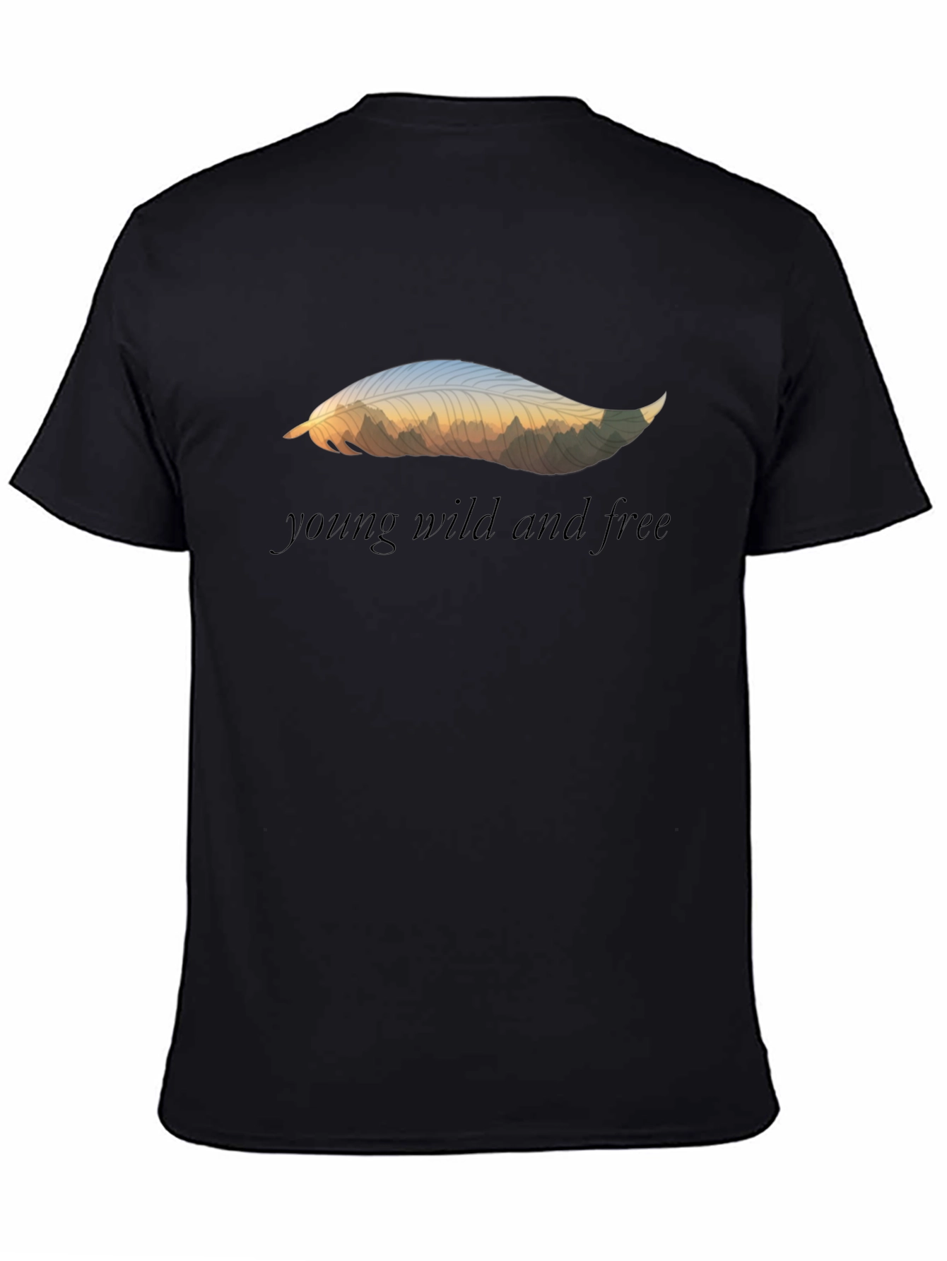 Young Wild and Free Graphic Tee