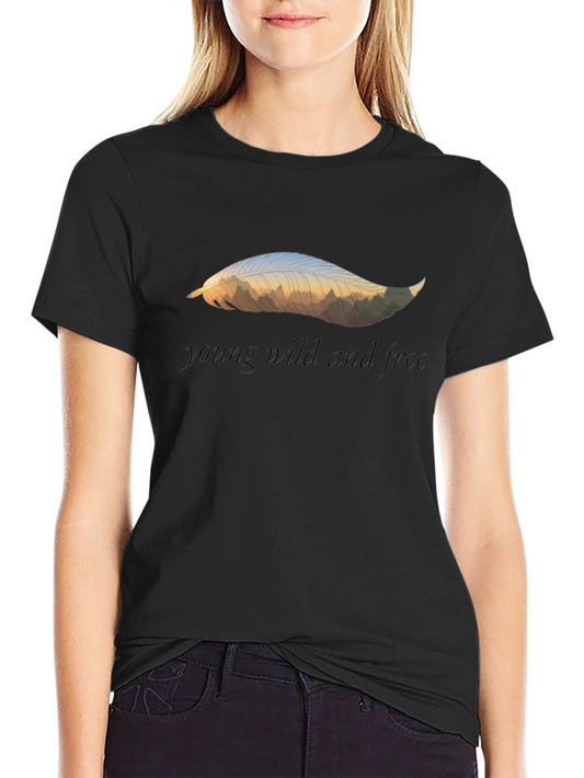 Young Wild and Free Graphic Tee