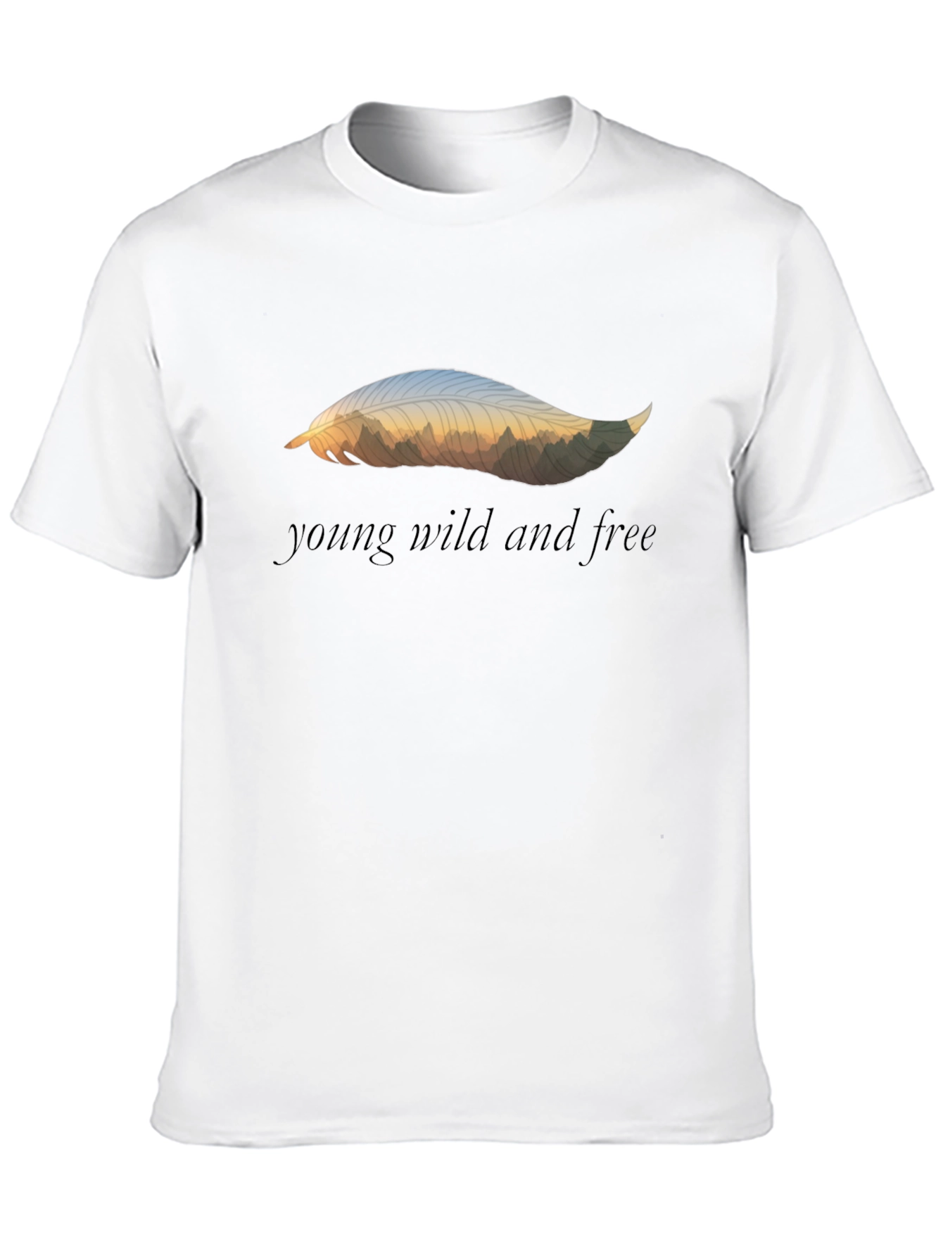 Young Wild and Free Graphic Tee