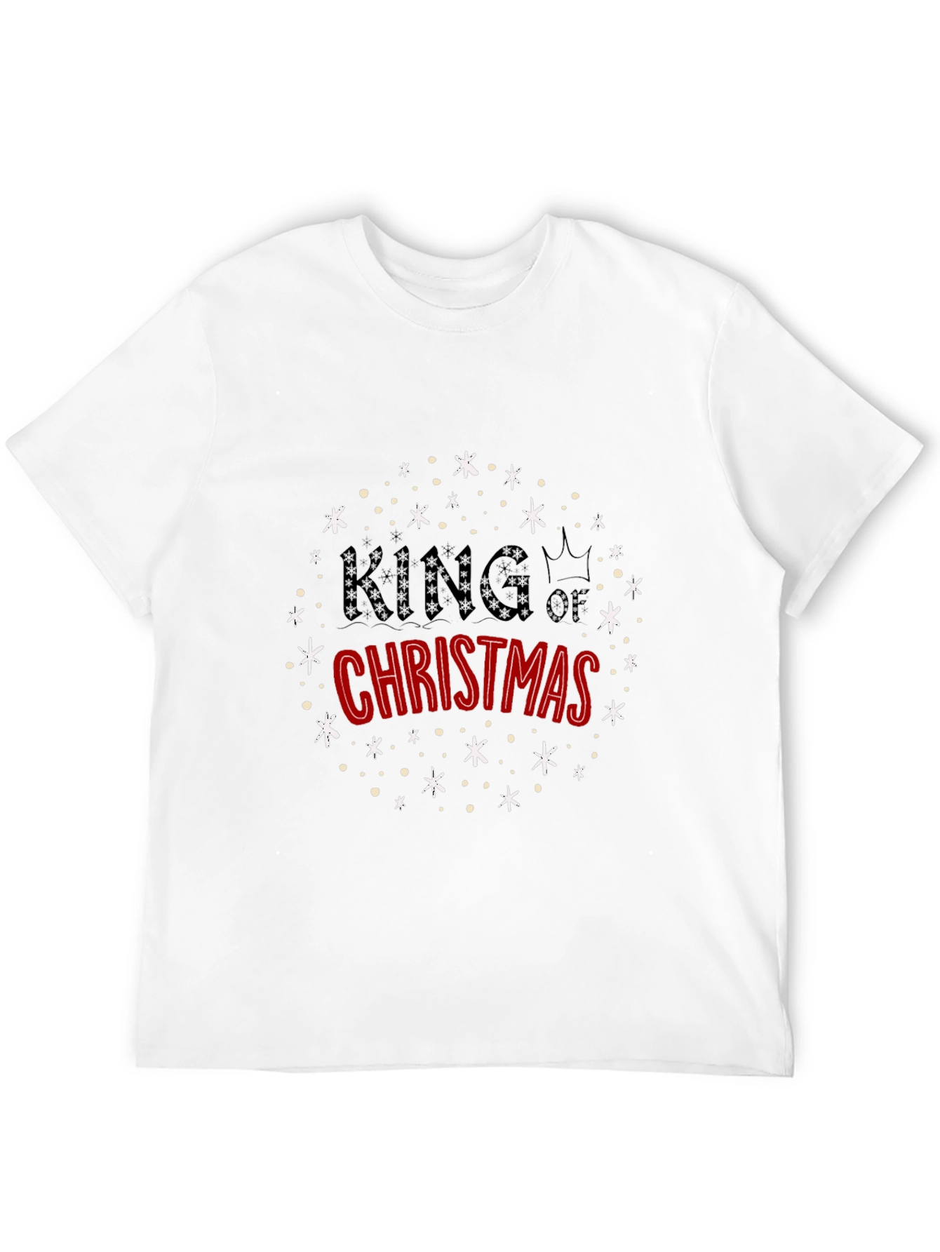 King of Christmas Graphic Tee - Holiday Cheer