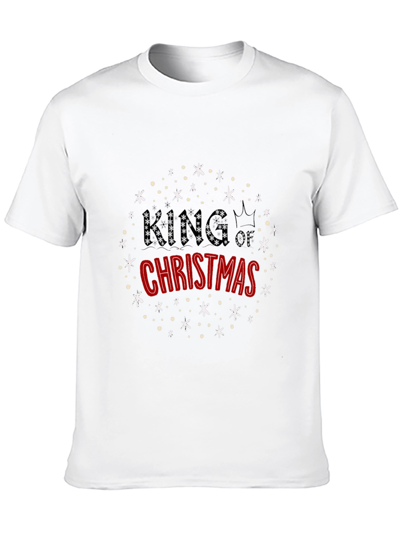 King of Christmas Graphic Tee - Holiday Cheer