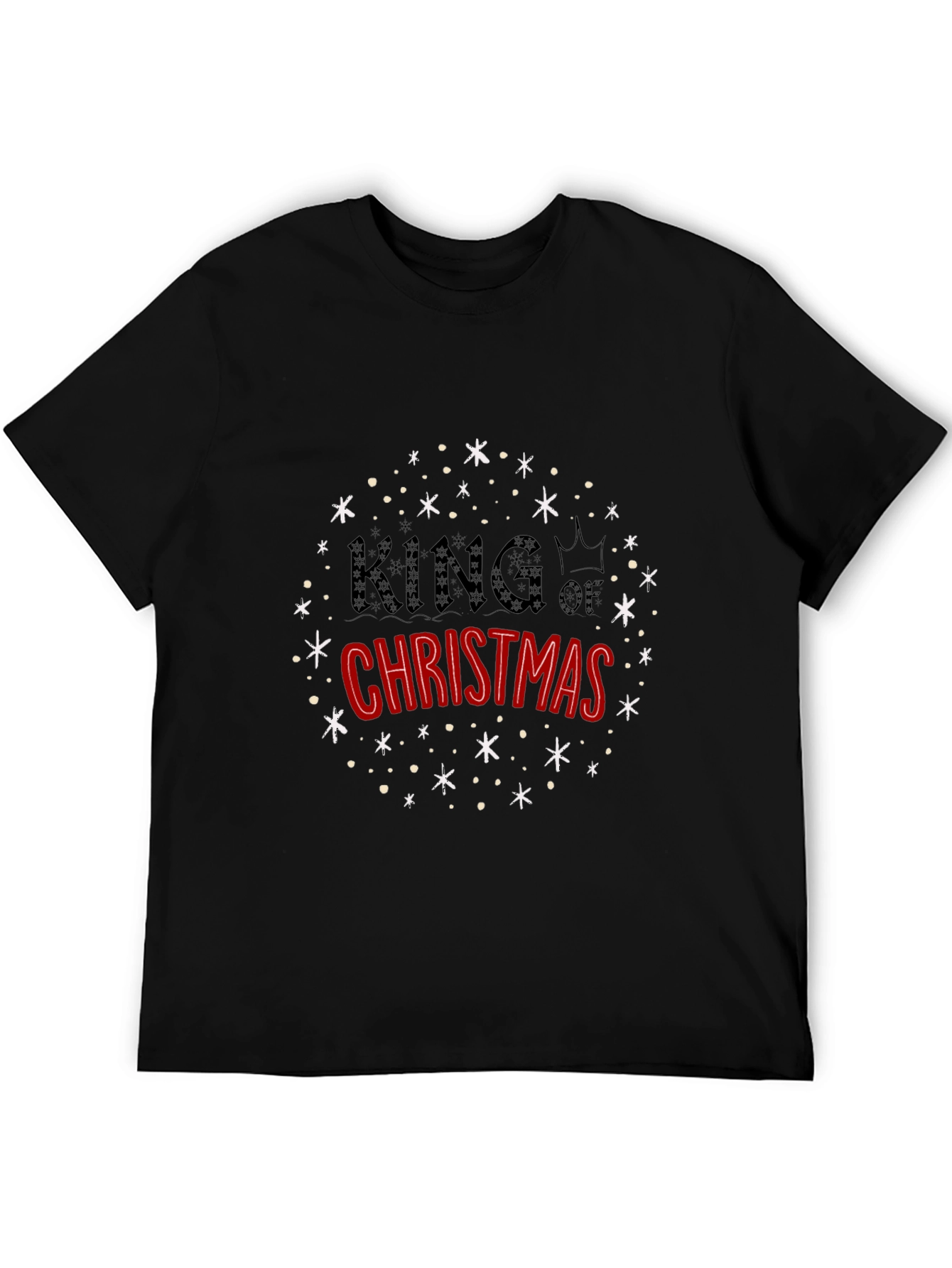 King of Christmas Graphic Tee - Holiday Cheer
