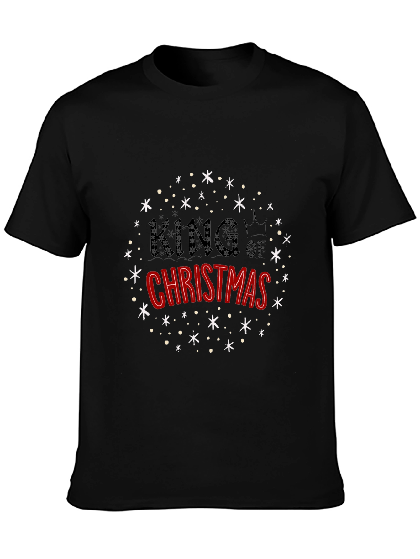 King of Christmas Graphic Tee - Holiday Cheer