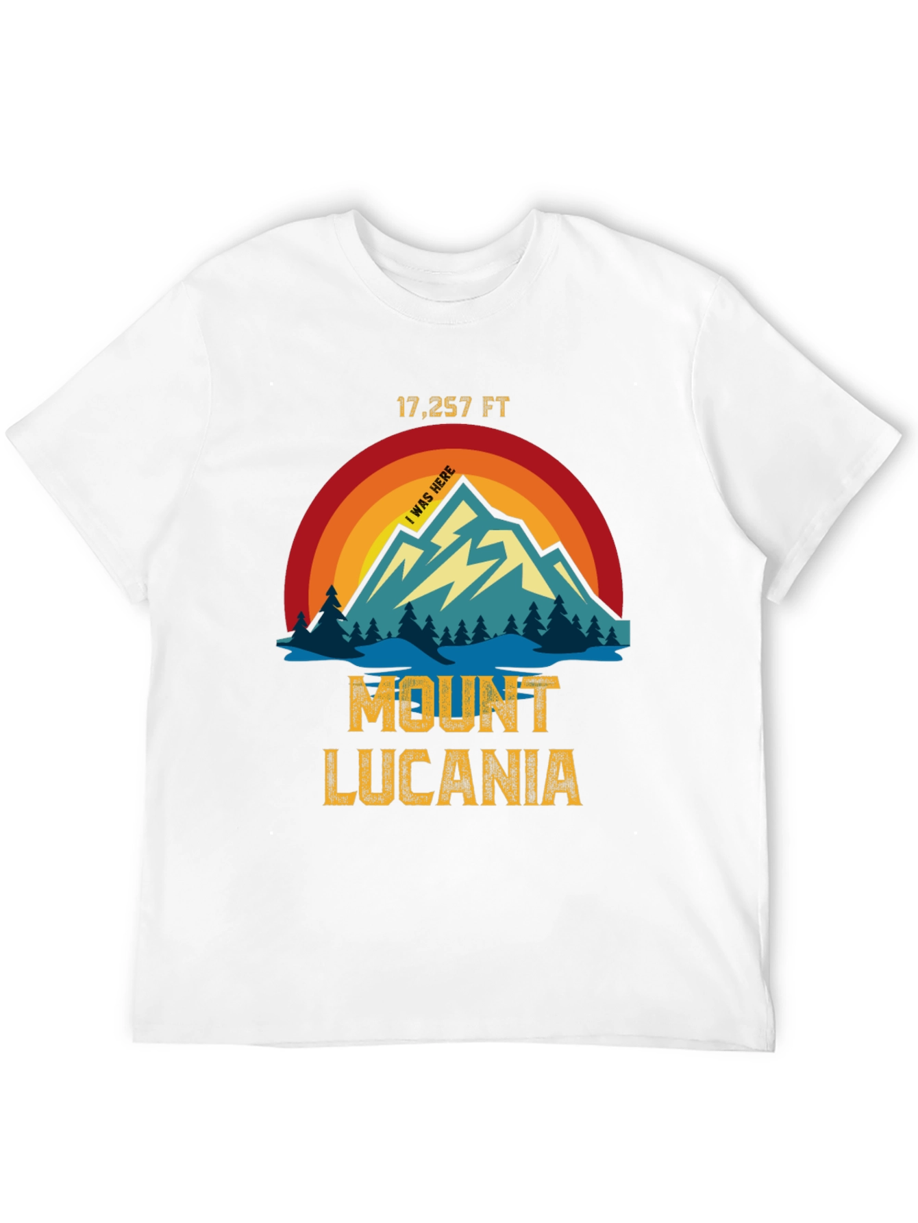 Mount Lucania T-Shirt - I Was Here