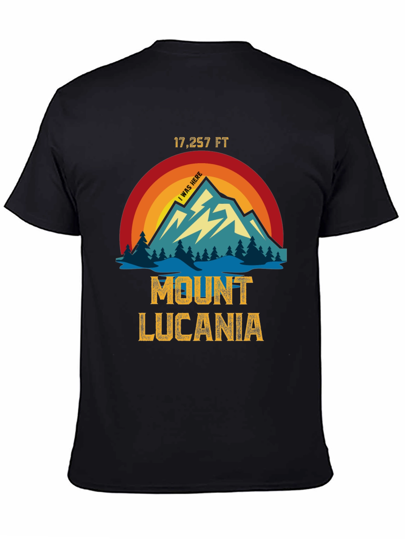 Mount Lucania T-Shirt - I Was Here