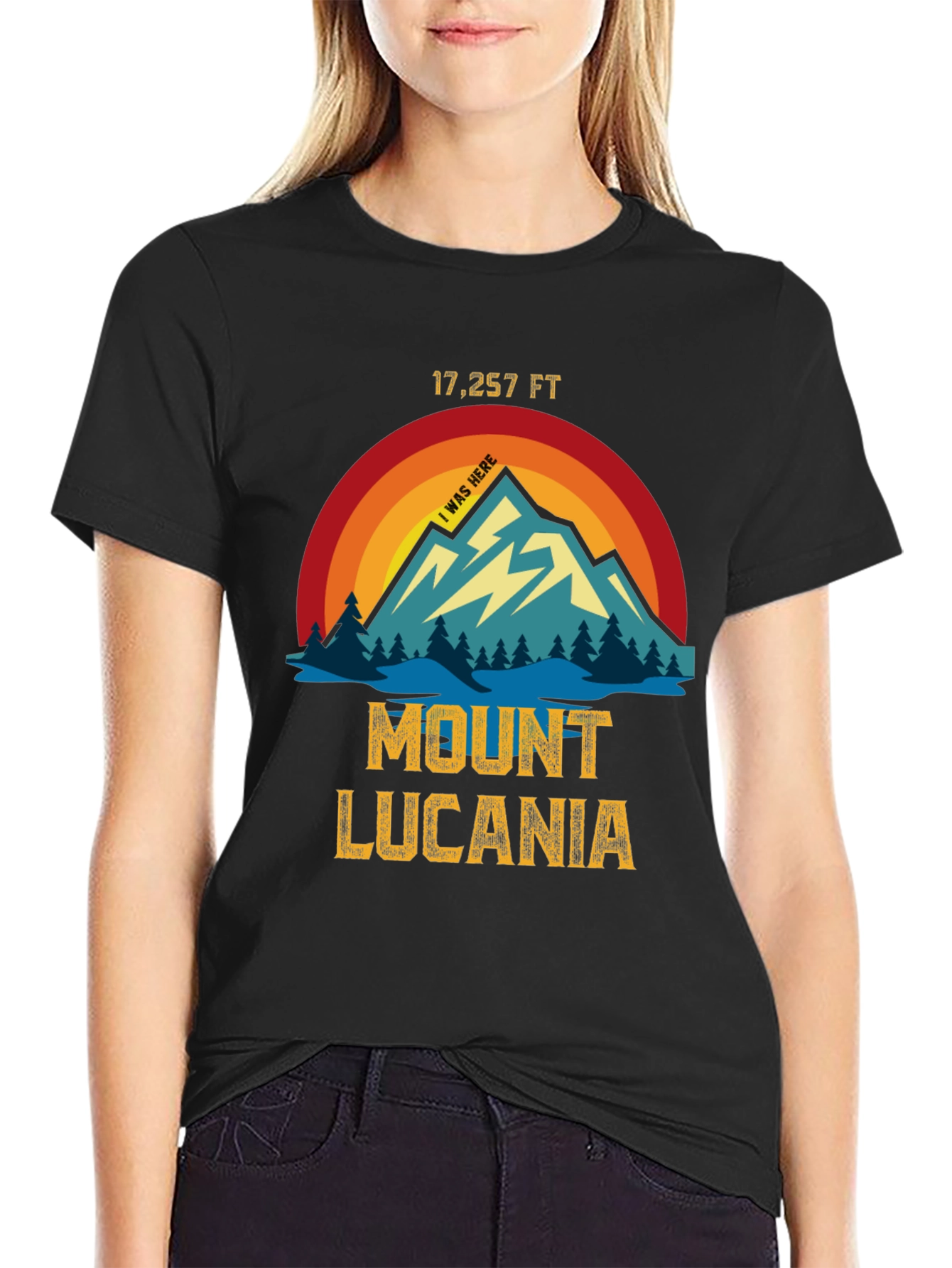 Mount Lucania T-Shirt - I Was Here