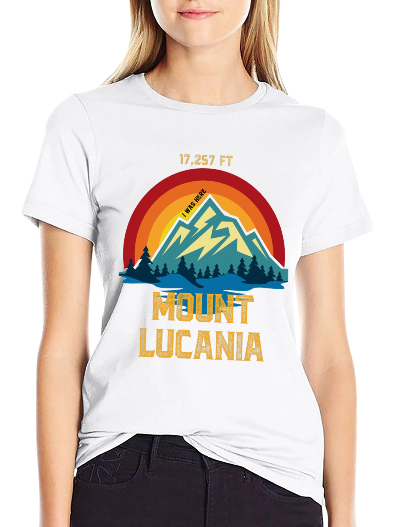 Mount Lucania T-Shirt - I Was Here