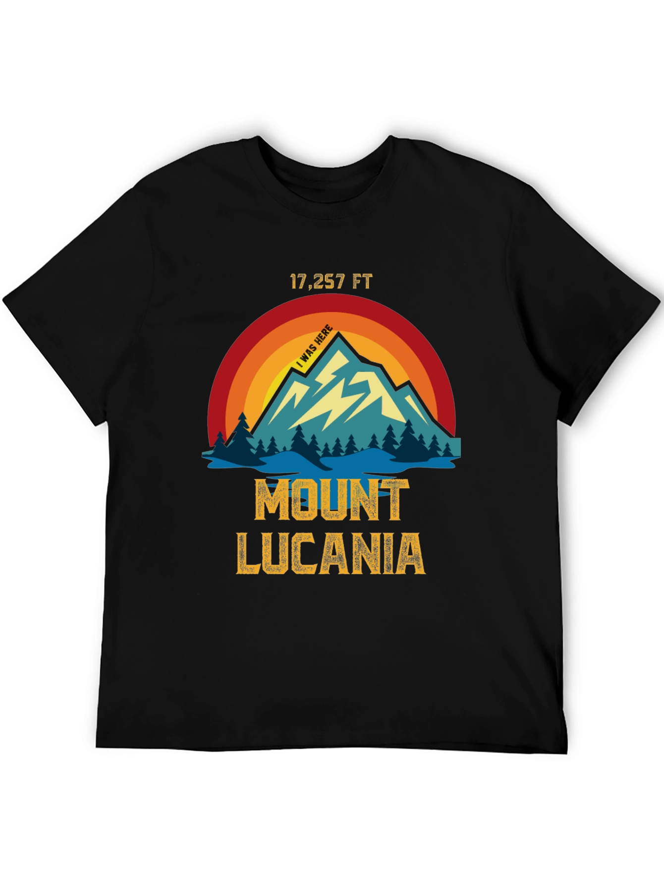 Mount Lucania T-Shirt - I Was Here