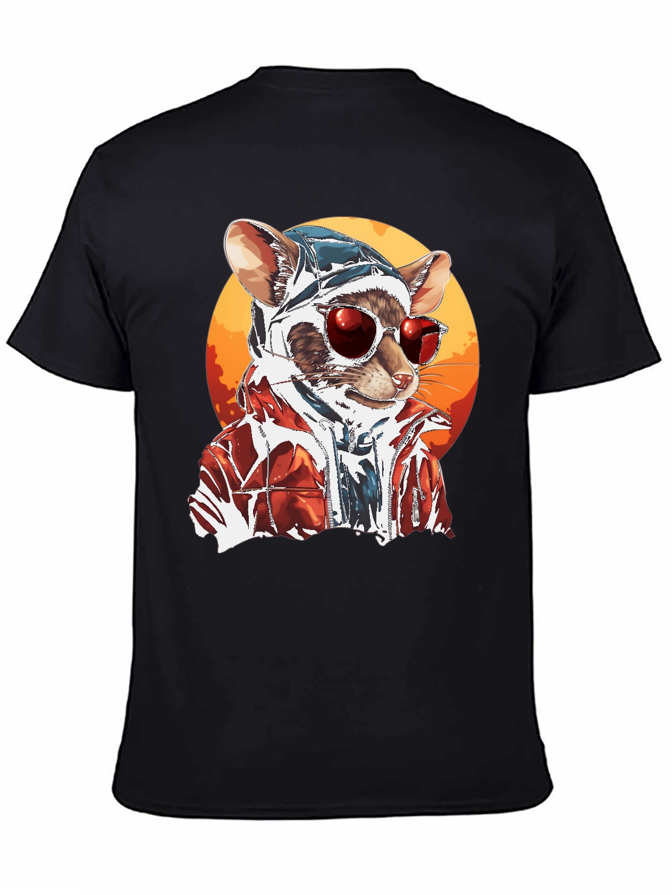 Cool Rat in Shades Graphic T-Shirt