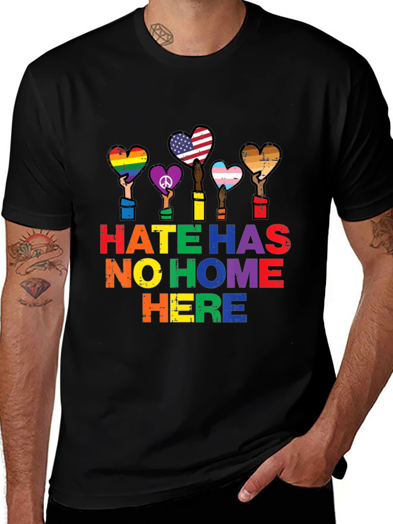 Hate Has No Home Here Graphic Tee