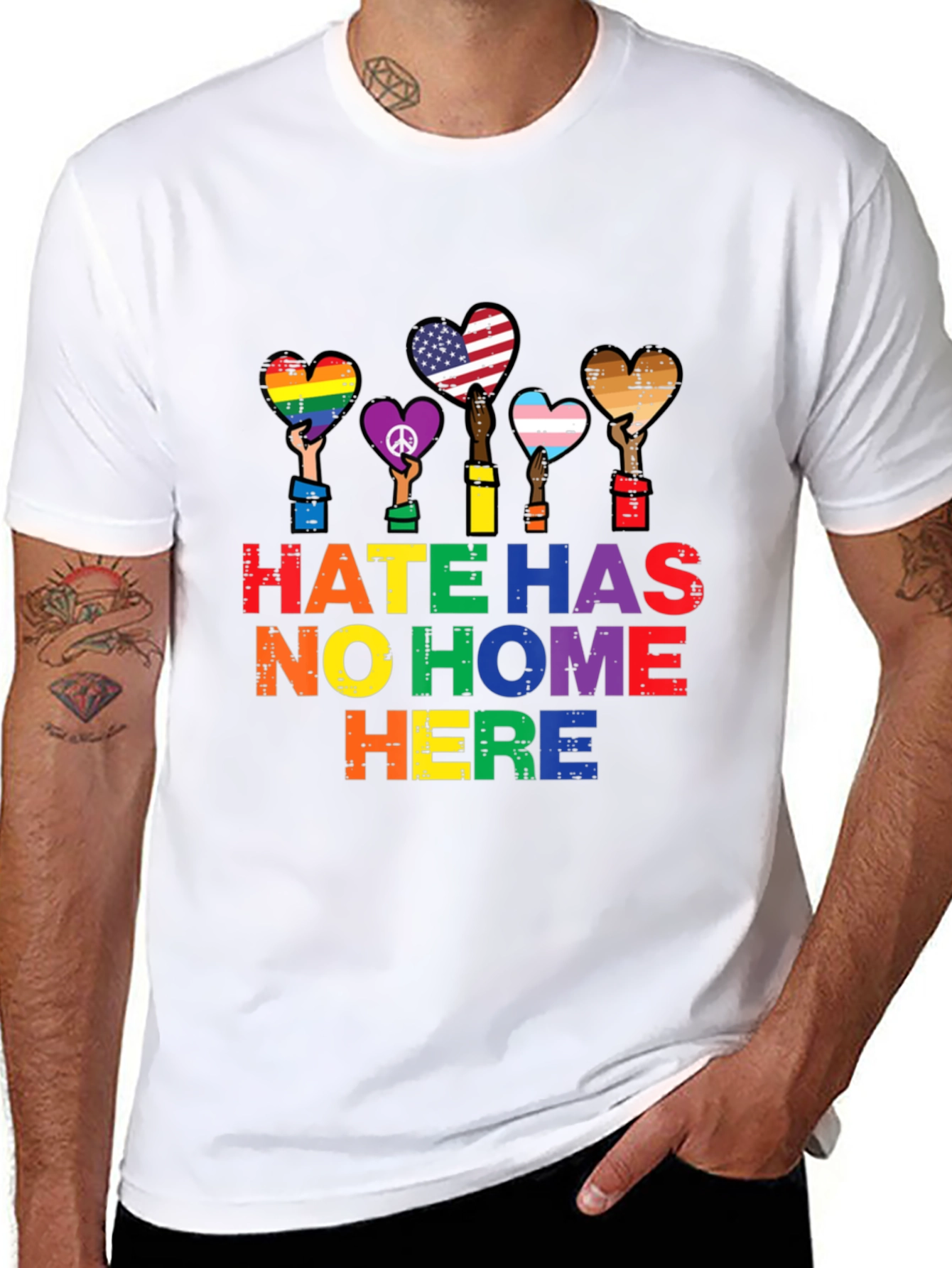 Hate Has No Home Here Graphic Tee
