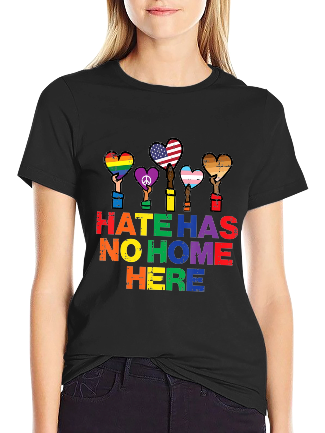 Hate Has No Home Here Graphic Tee