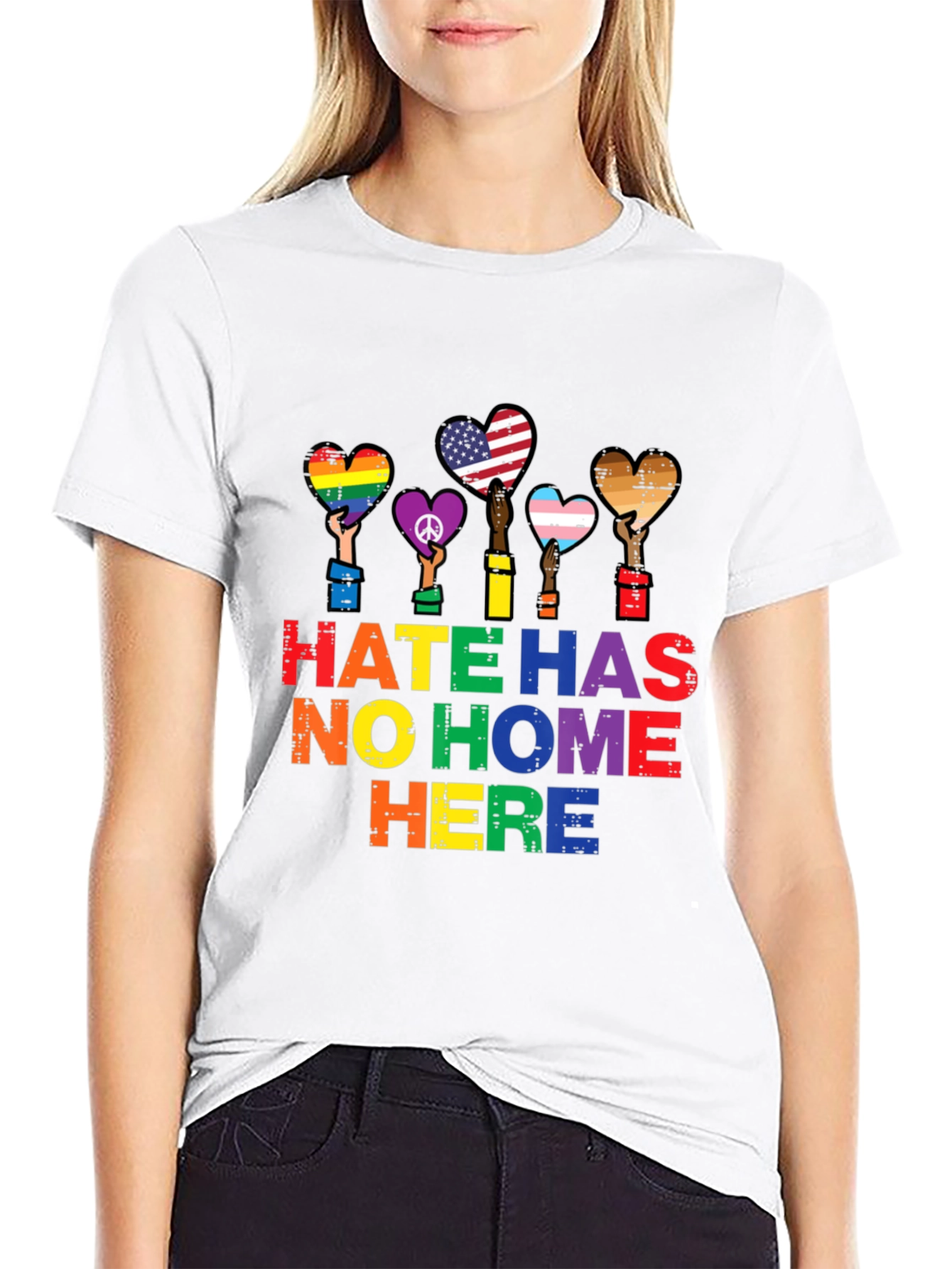 Hate Has No Home Here Graphic Tee