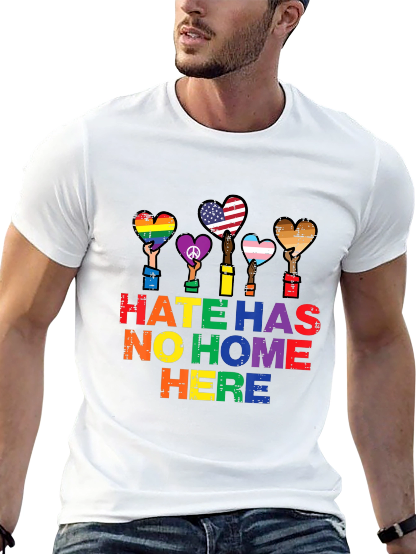 Hate Has No Home Here Graphic Tee