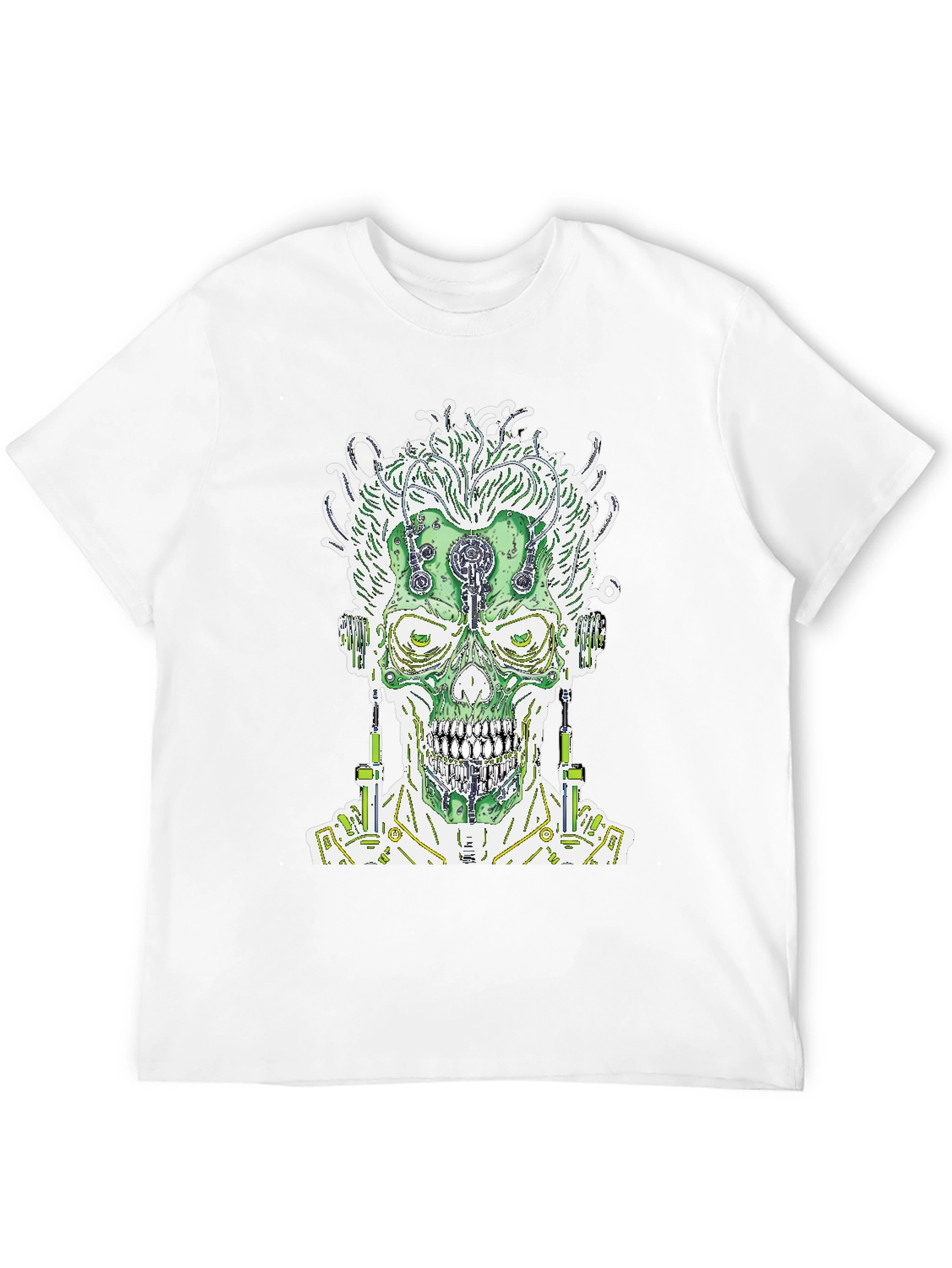 Cyberpunk Zombie T-Shirt - Black