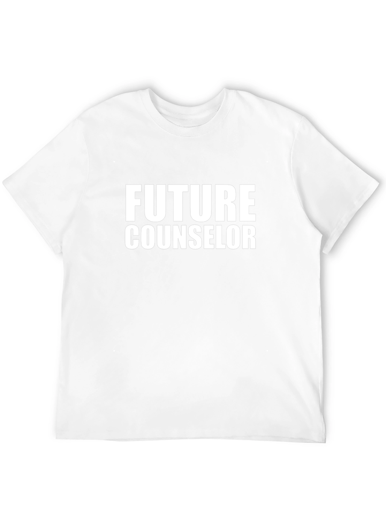 Future Counselor Black Graphic T-Shirt