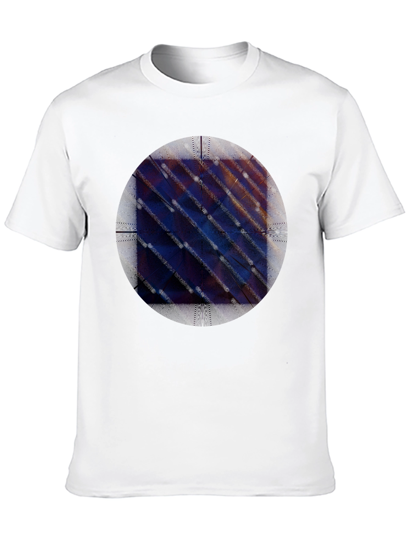 Abstract Sphere Graphic Tee - Modern Black T-Shirt