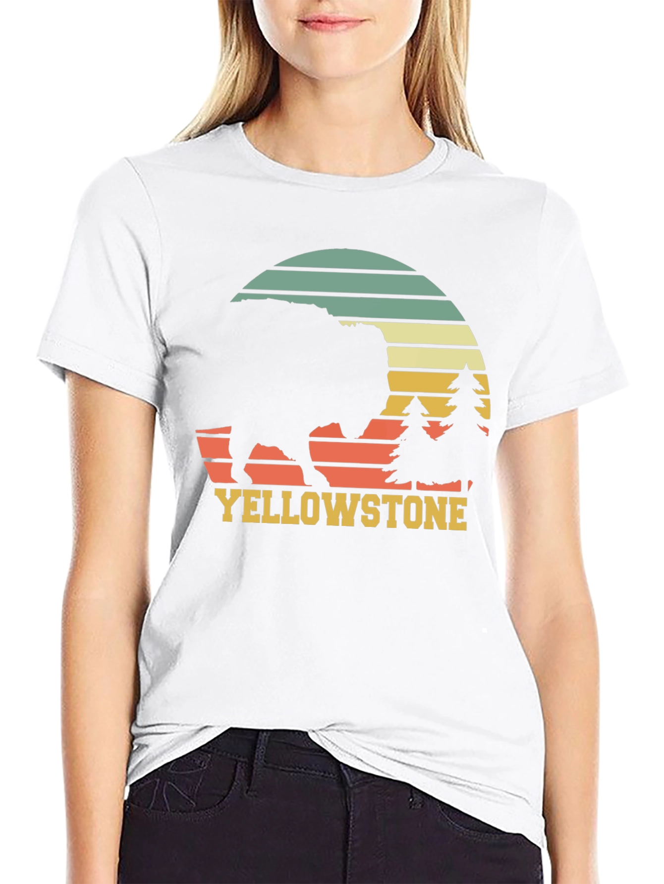 Yellowstone Buffalo Retro Graphic Tee