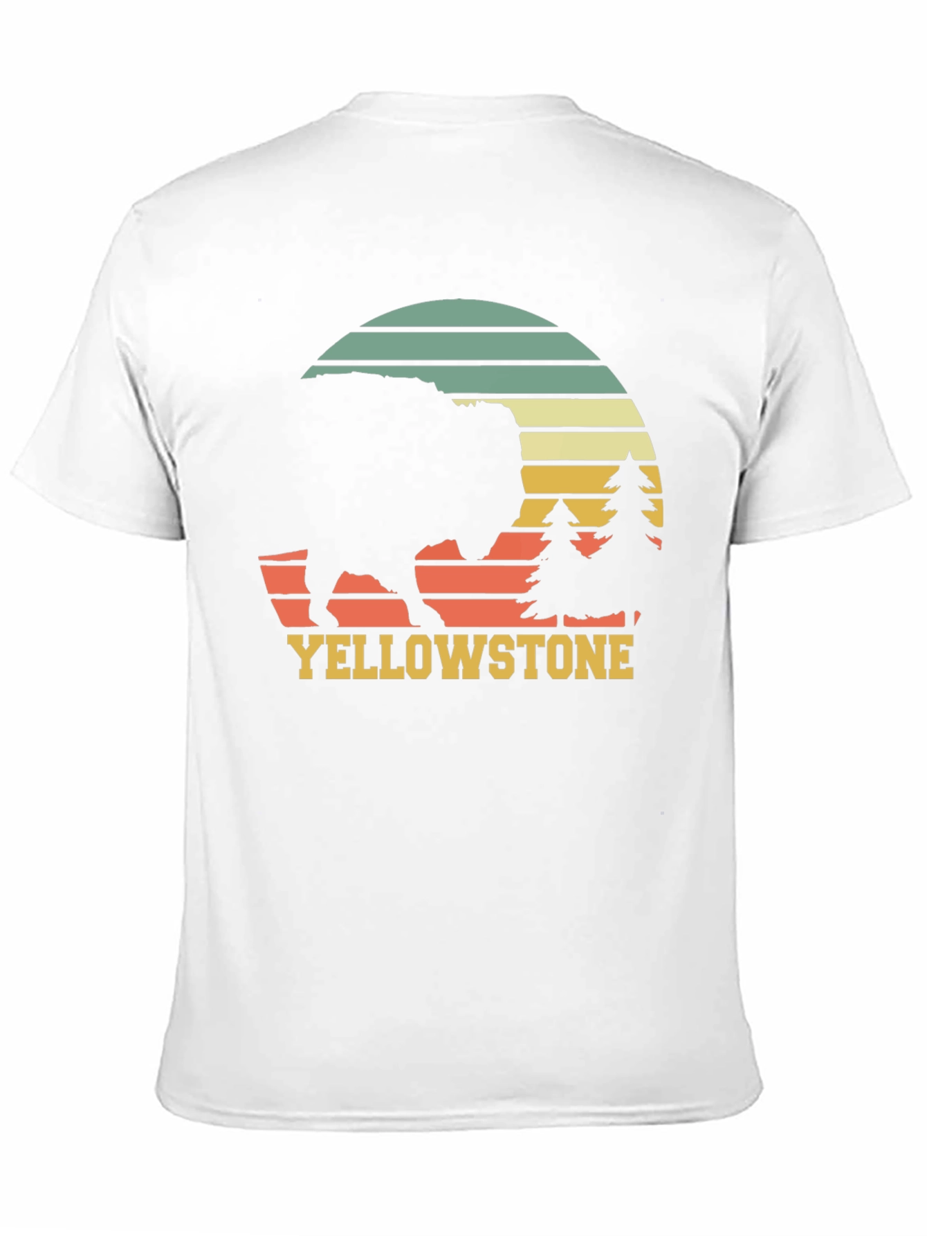 Yellowstone Buffalo Retro Graphic Tee