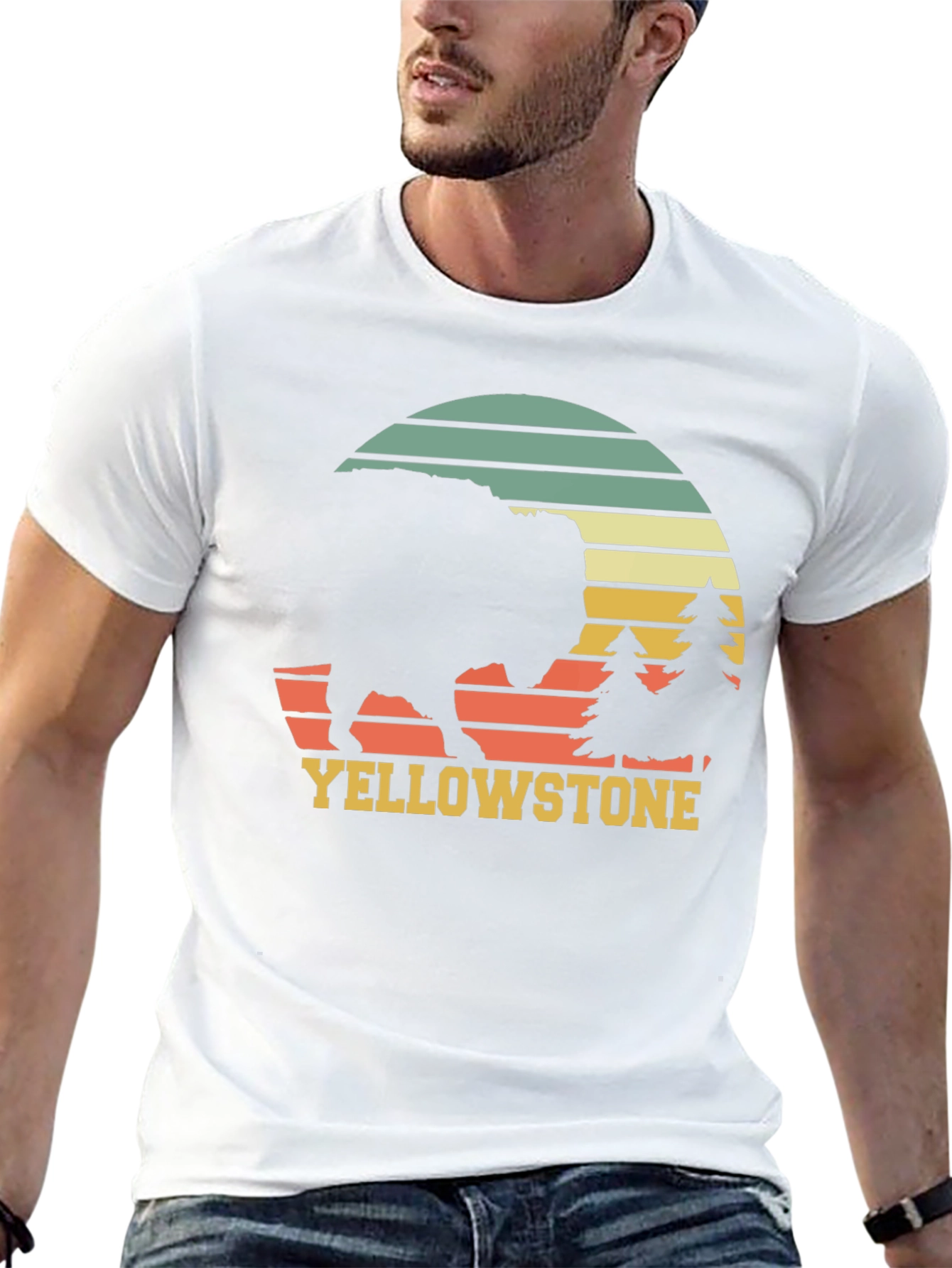 Yellowstone Buffalo Retro Graphic Tee