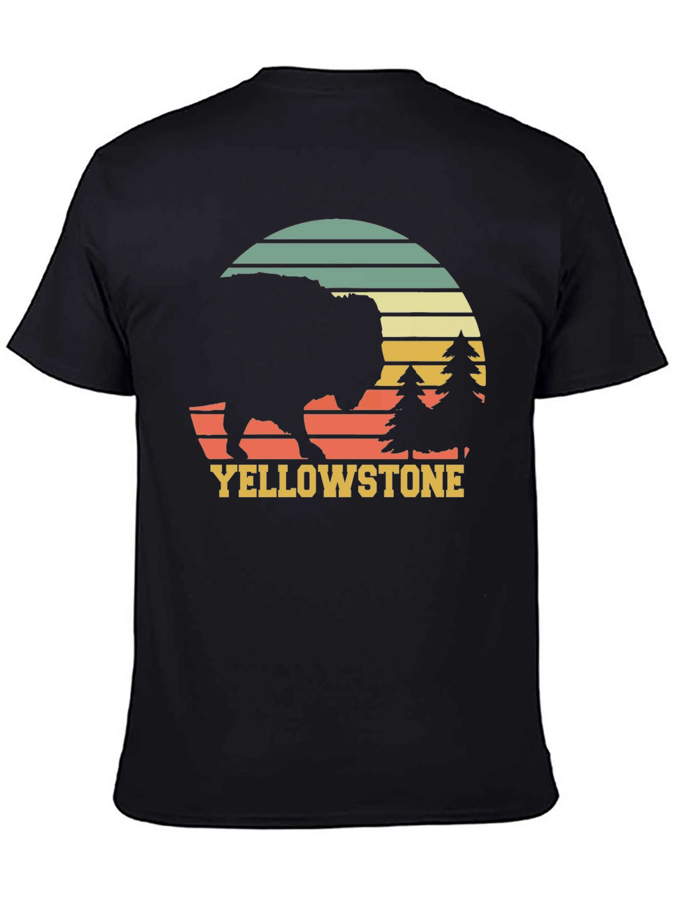 Yellowstone Buffalo Retro Graphic Tee