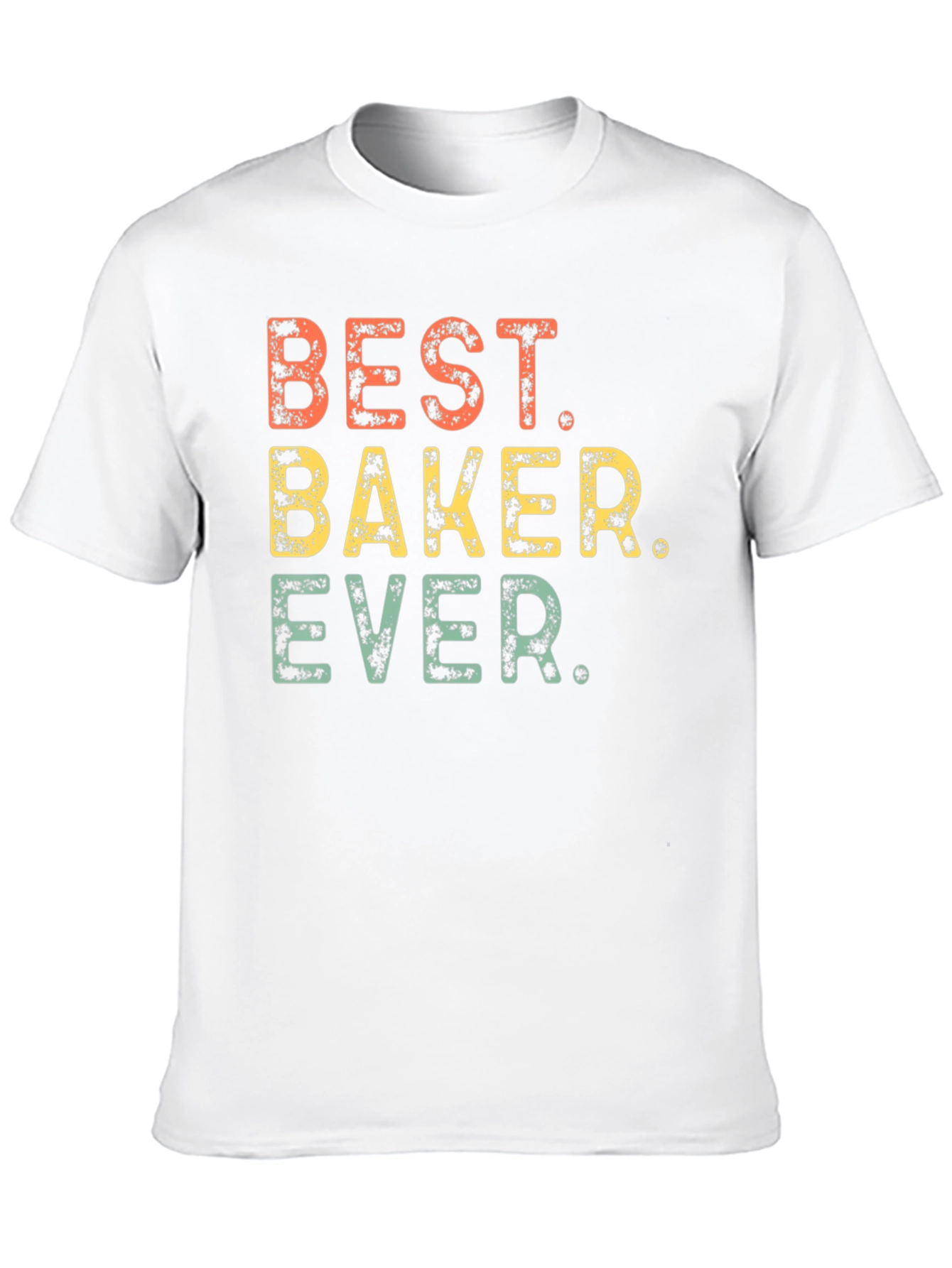 Best Baker Ever Graphic Tee - Retro Style Shirt