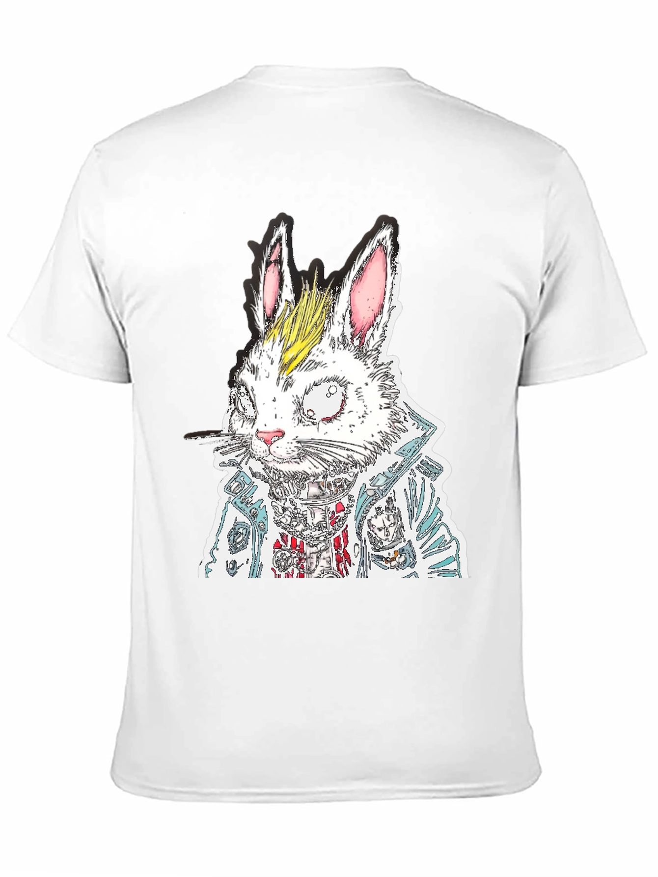 Punk Rabbit Graphic T-Shirt