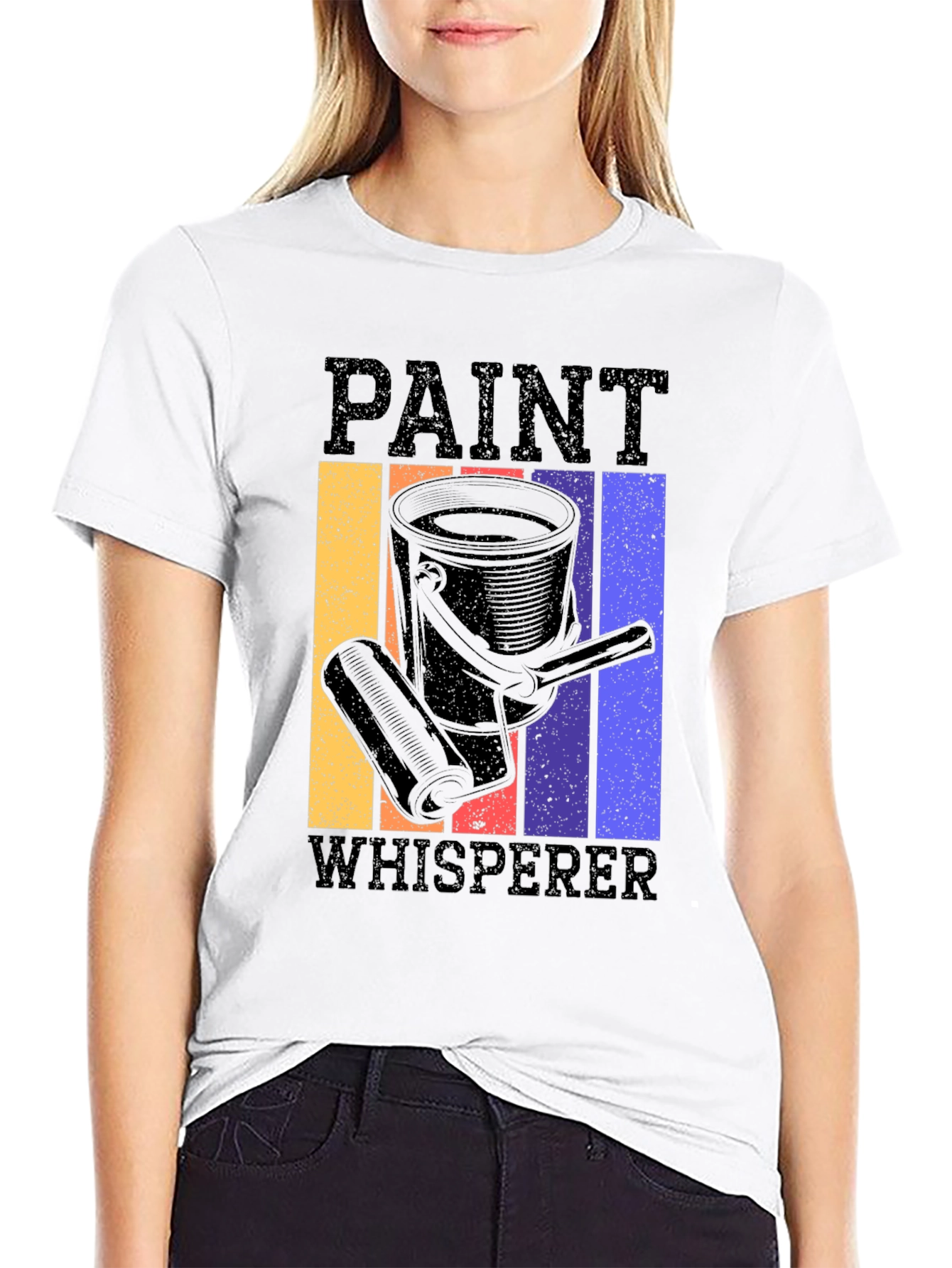 Paint Whisperer Graphic Tee - Retro Style