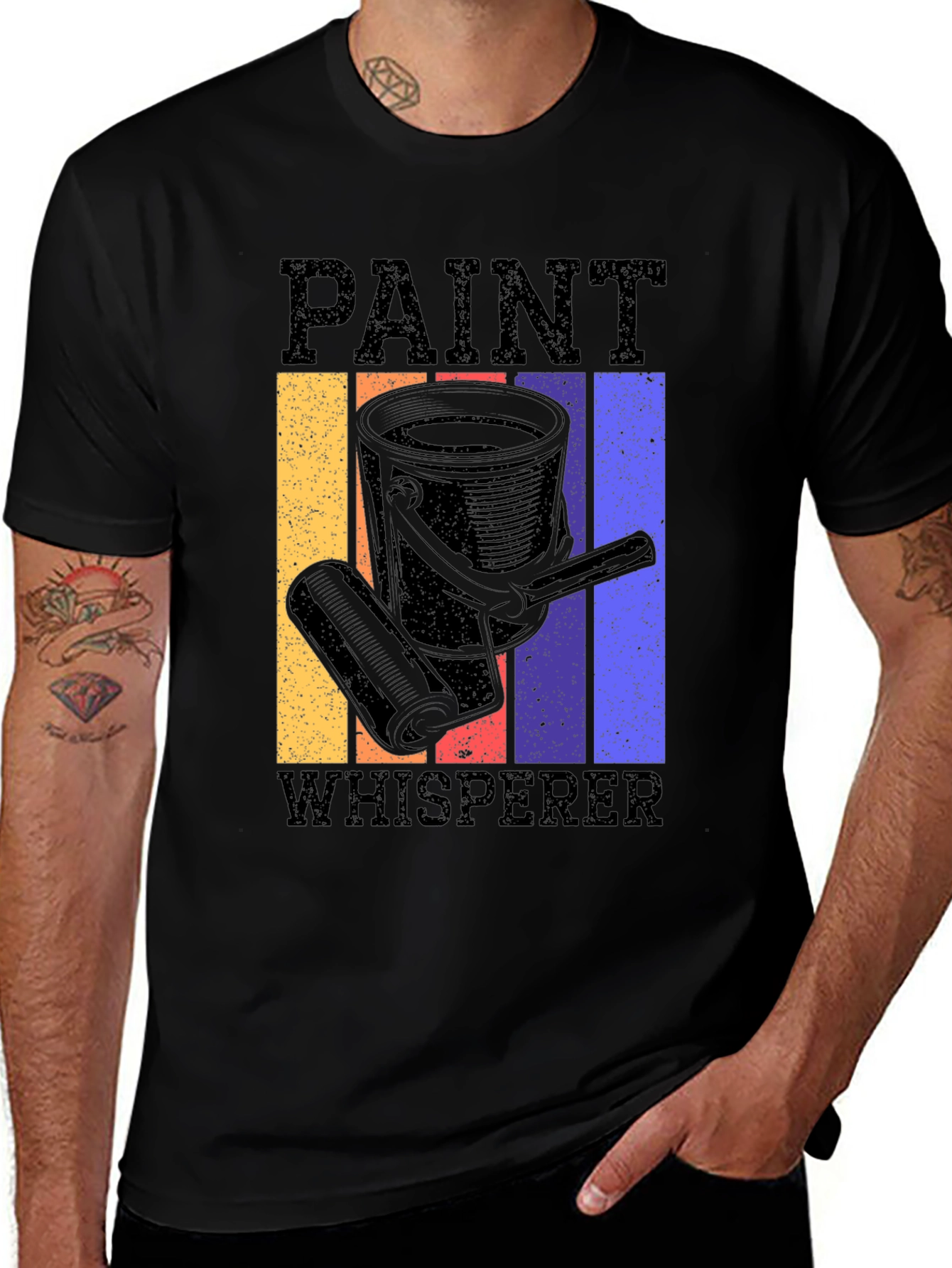 Paint Whisperer Graphic Tee - Retro Style