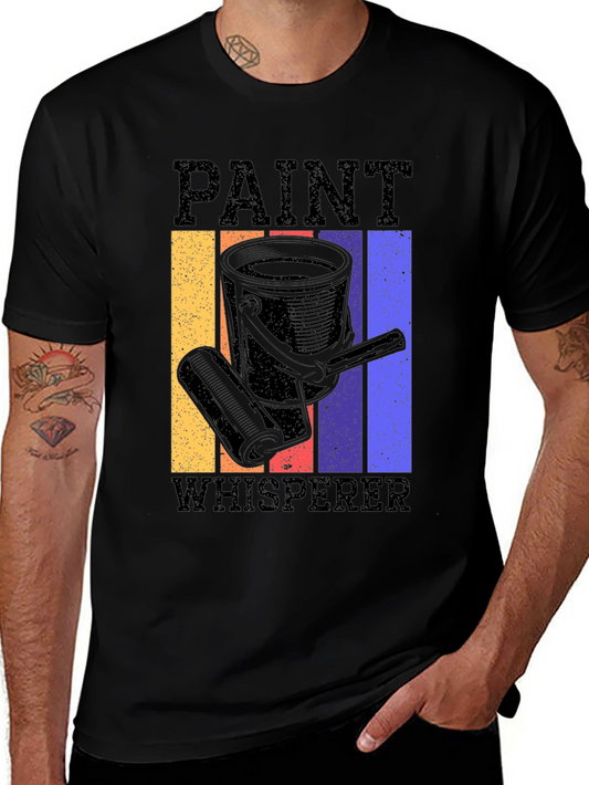 Paint Whisperer Graphic Tee - Retro Style