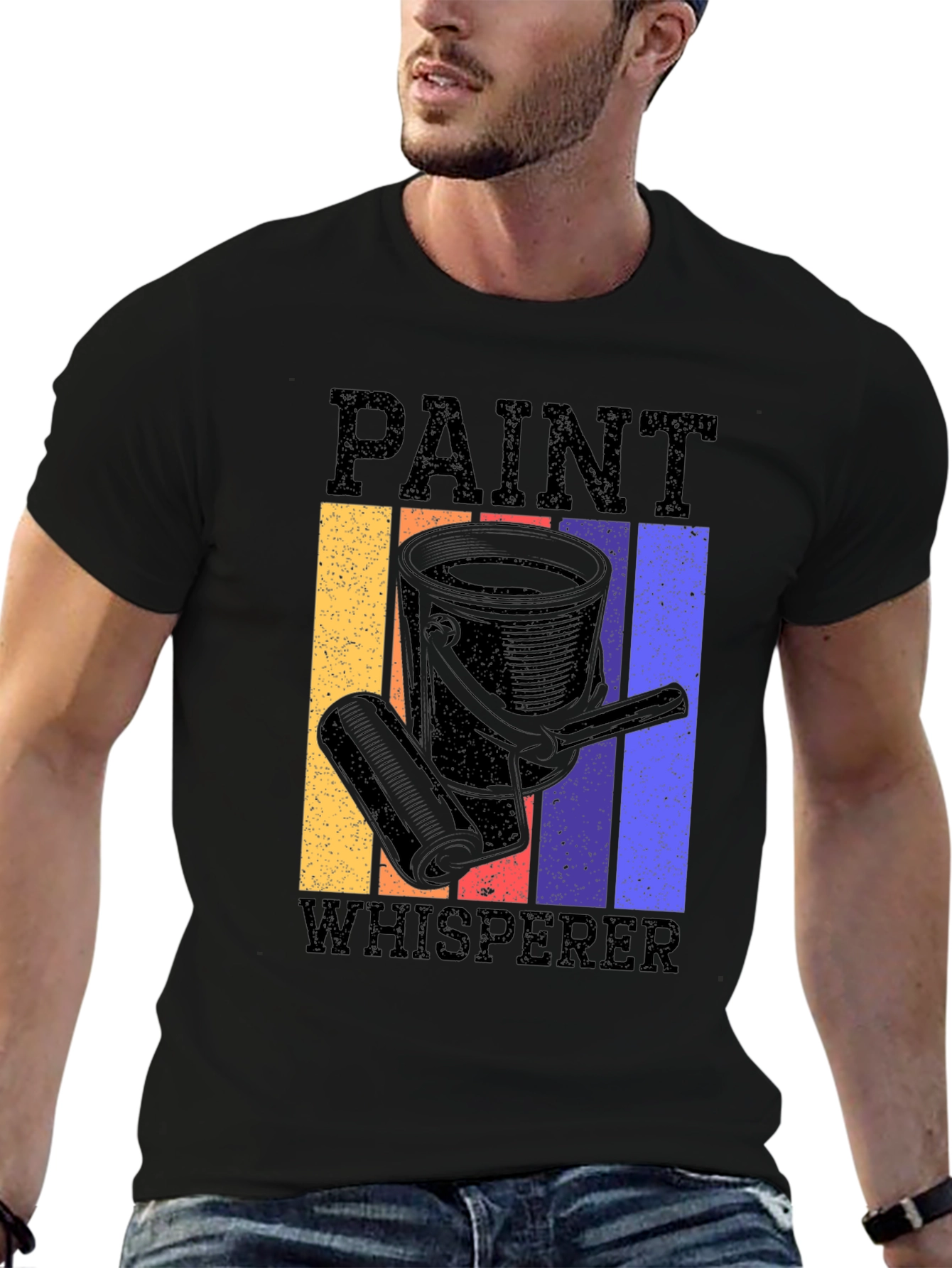 Paint Whisperer Graphic Tee - Retro Style
