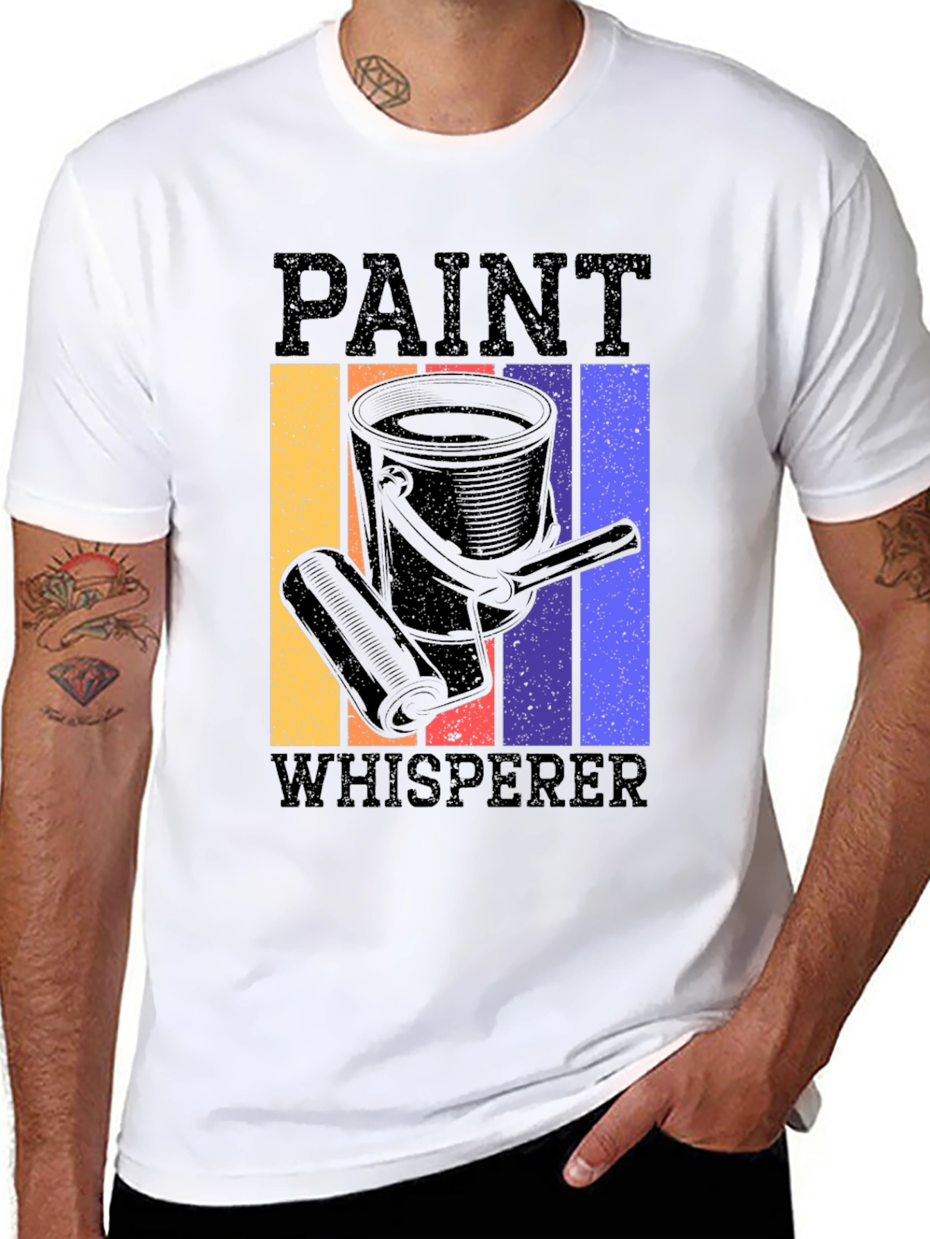 Paint Whisperer Graphic Tee - Retro Style